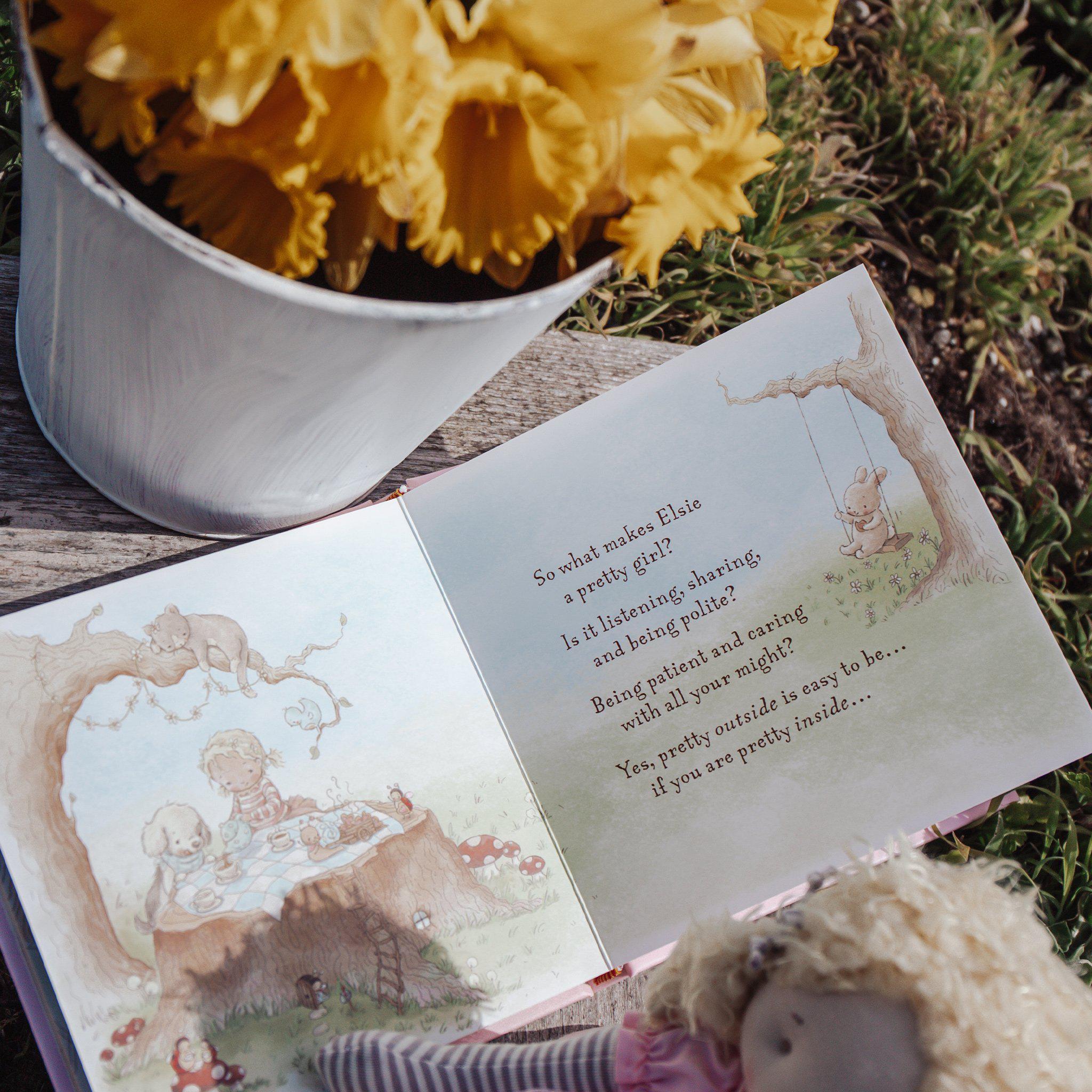 100041: A Pretty Girl Board Book - Blonde Hair