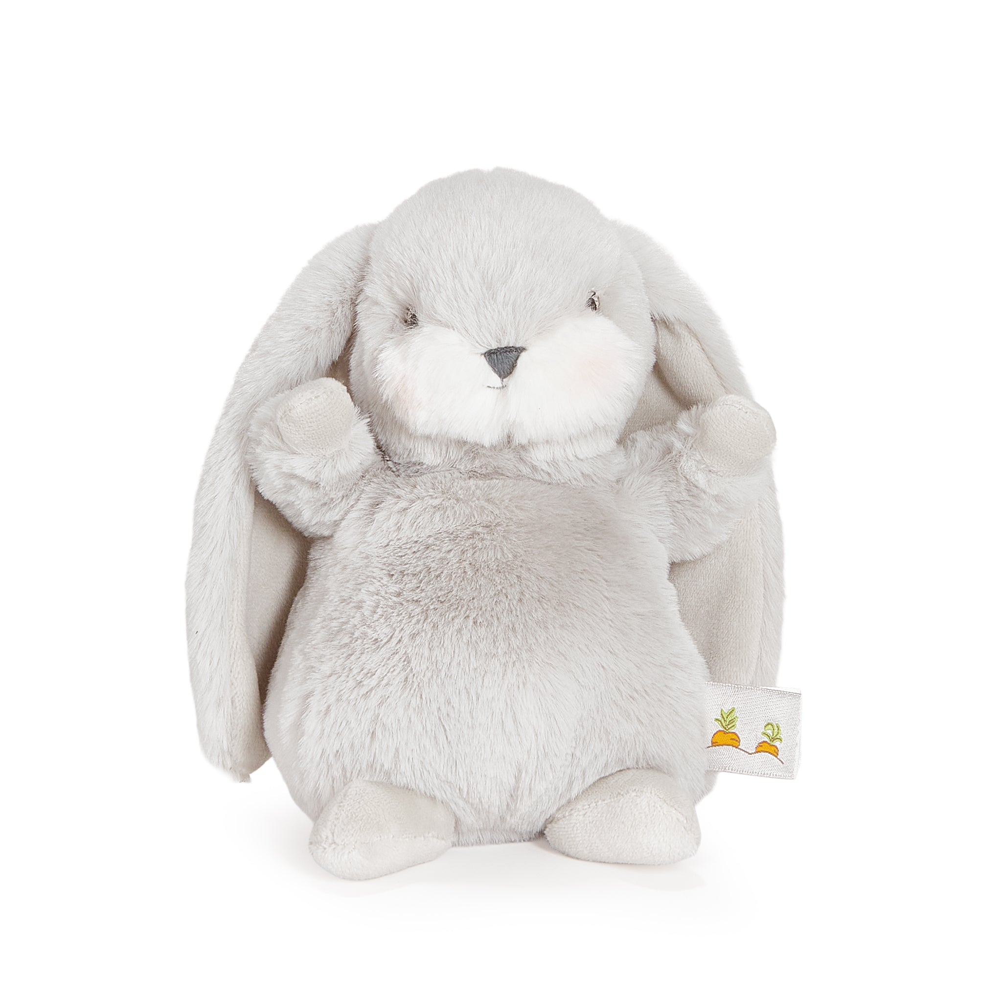 Tiny Nibble 8 inch Bunny - Gray | Wholesale Stuffed Animals