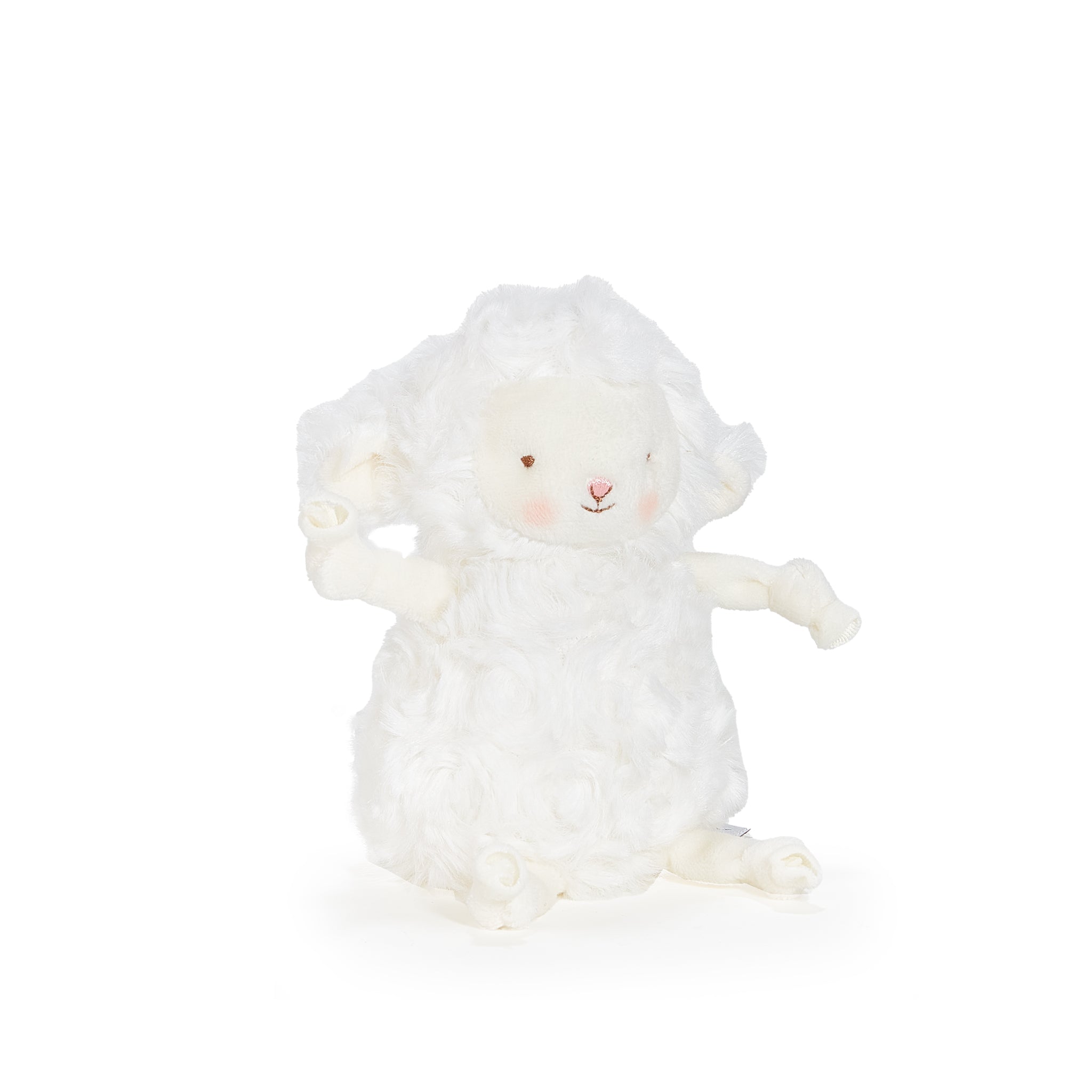 101024: Roly Poly Kiddo - White Lamb