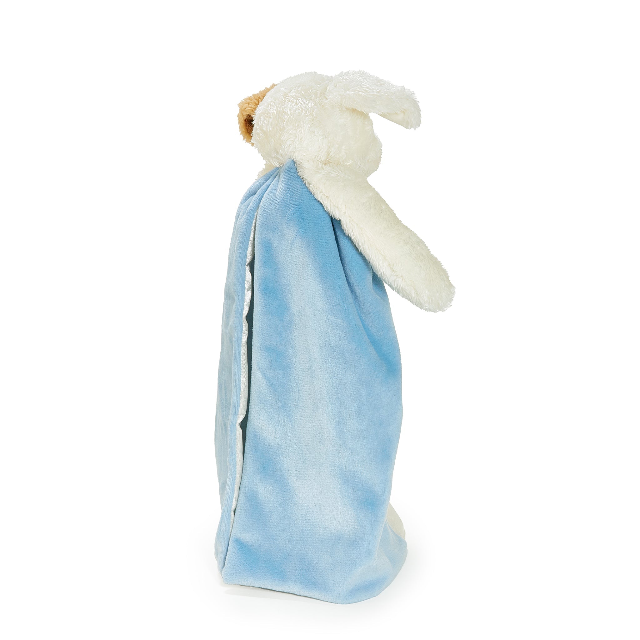 Bunnies By The Bay SIMPLE Skipit Puppy Buddy Blanket-Lovey, Back View Baby Lovey, personalized gift