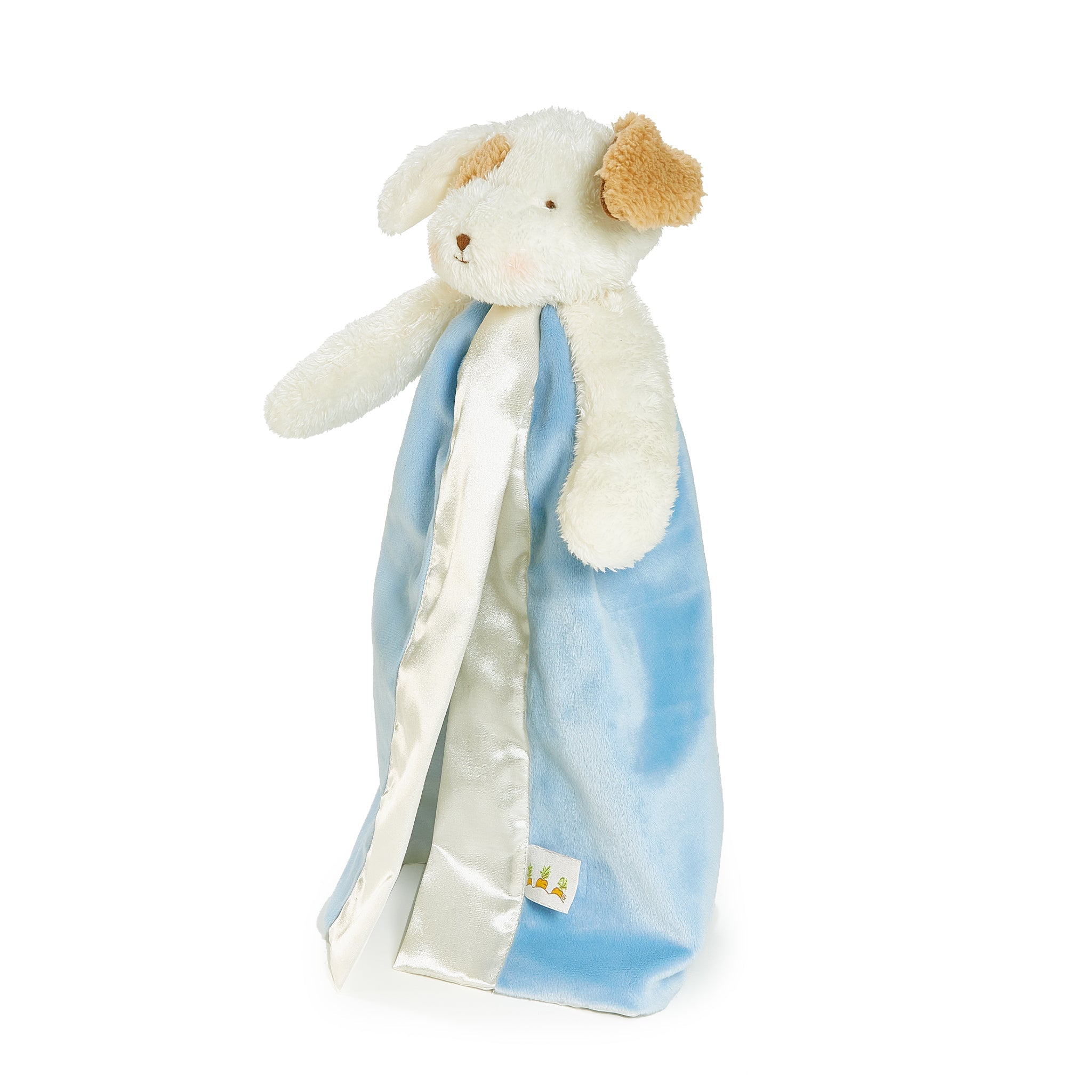 Bunnies By The Bay SIMPLE Skipit Puppy Buddy Blanket-Lovey, Side View Baby Lovey, personalized gift