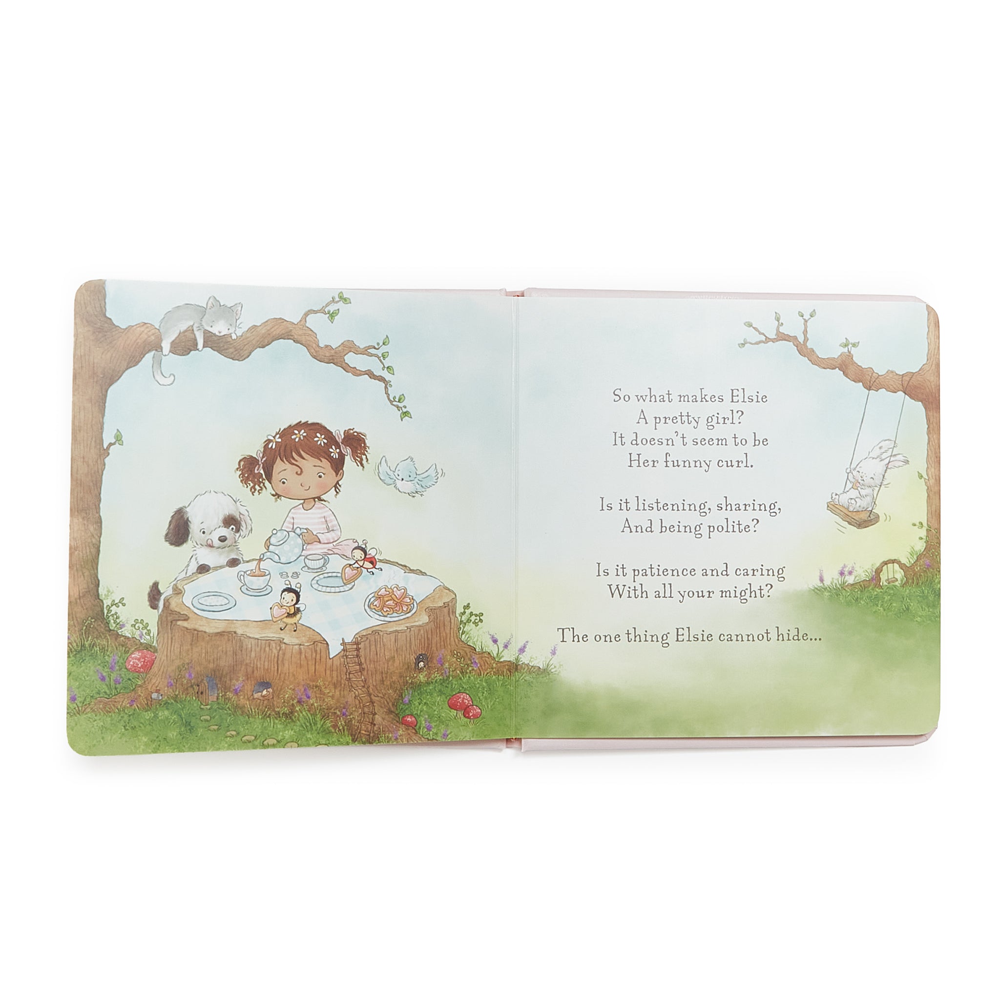 104369: A Pretty Girl Board Book - Brown Hair