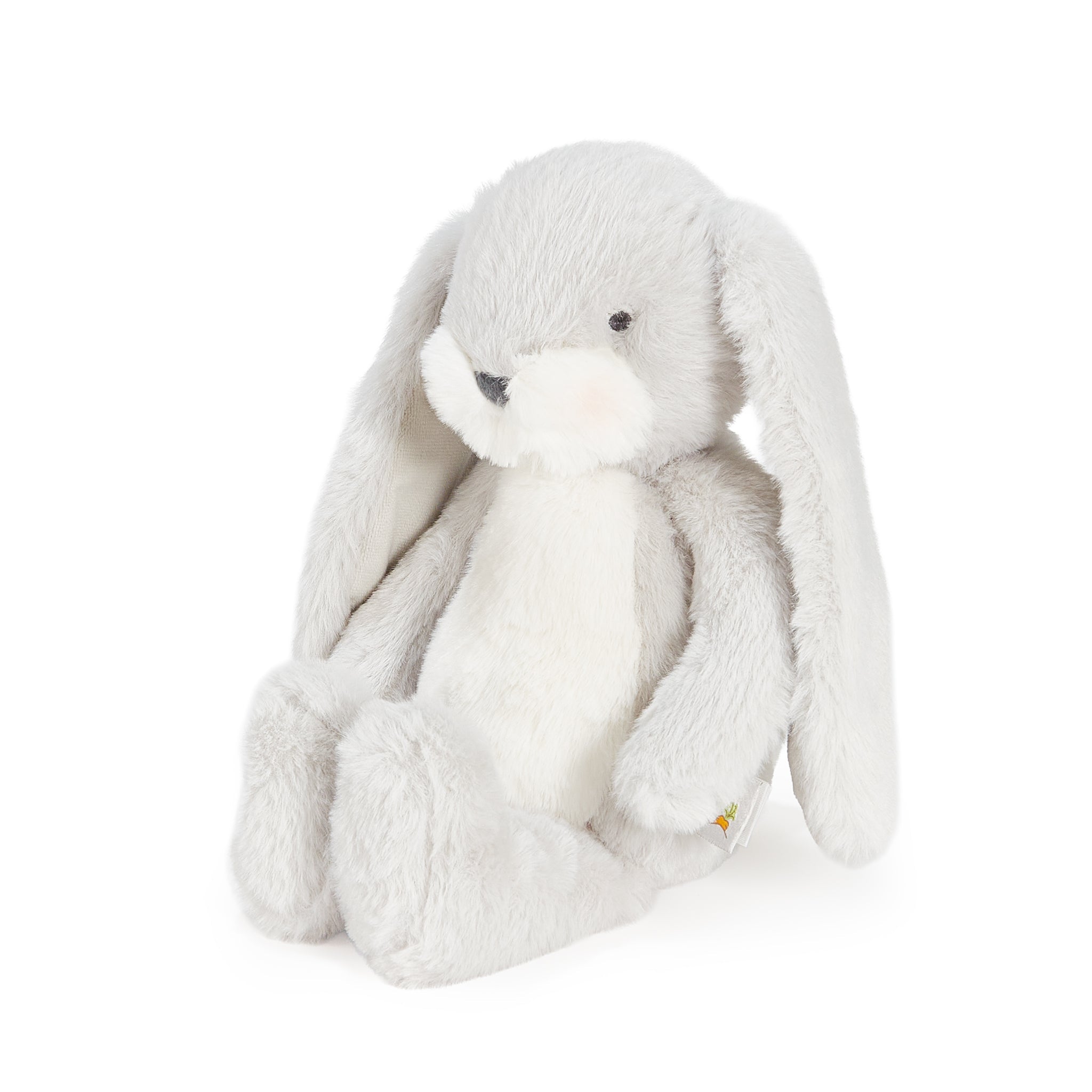 Little 12" Floppy Nibble Bunny - Gray-Stuffed Animal-SKU: - Bunnies By The Bay