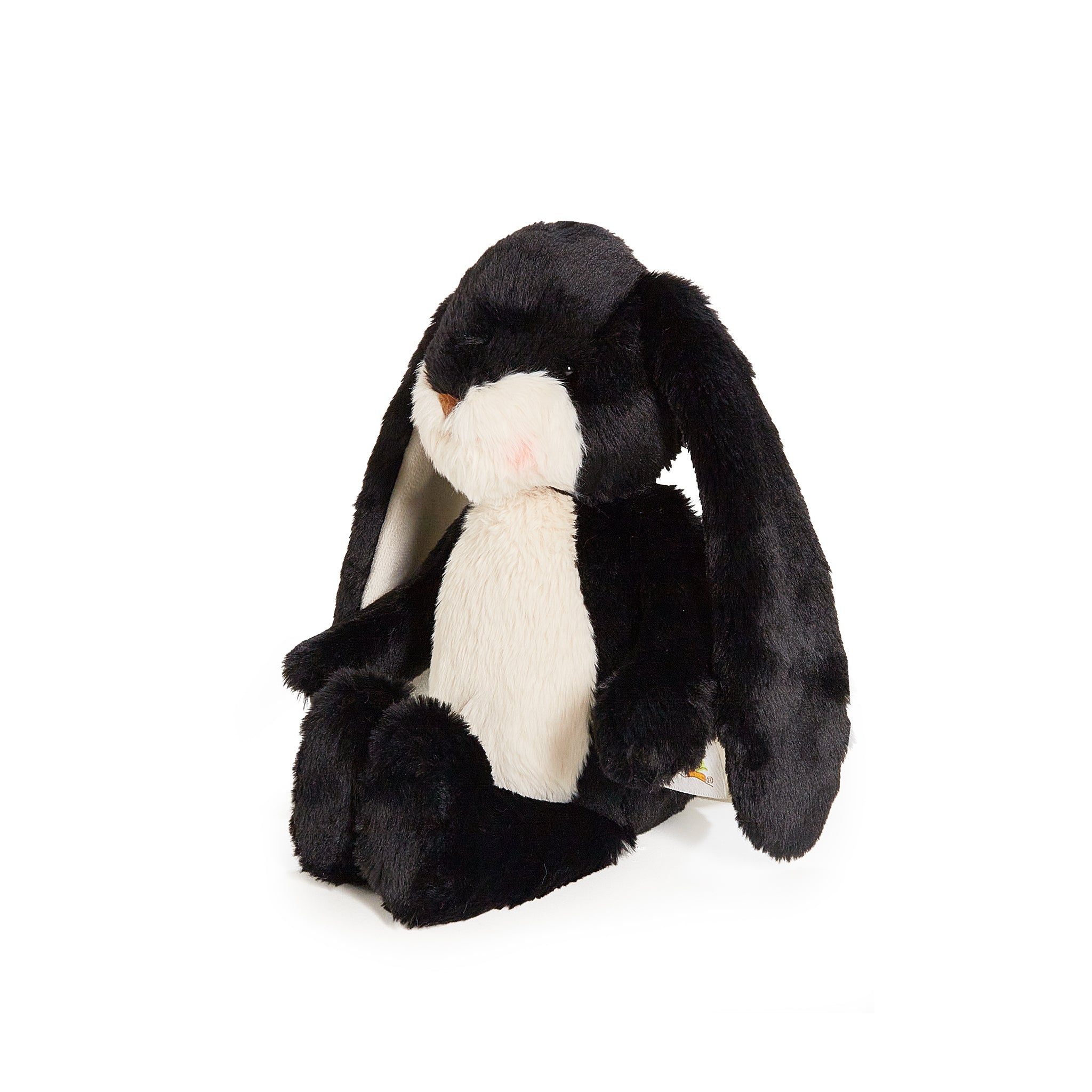 Wee 8" Floppy Nibble Bunny - Black-Stuffed Animal-SKU: - Bunnies By The Bay
