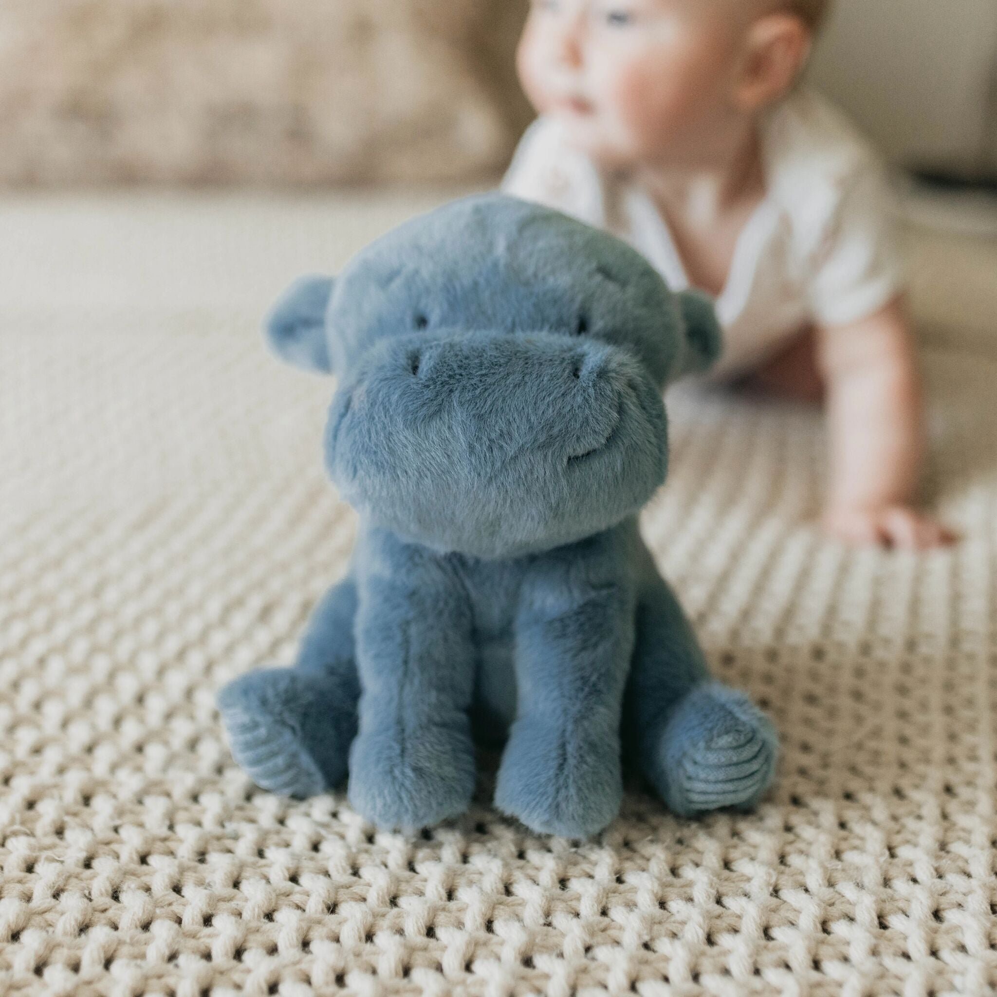 Little Henny the Hippo-Stuffed Animal-SKU: - Bunnies By The Bay