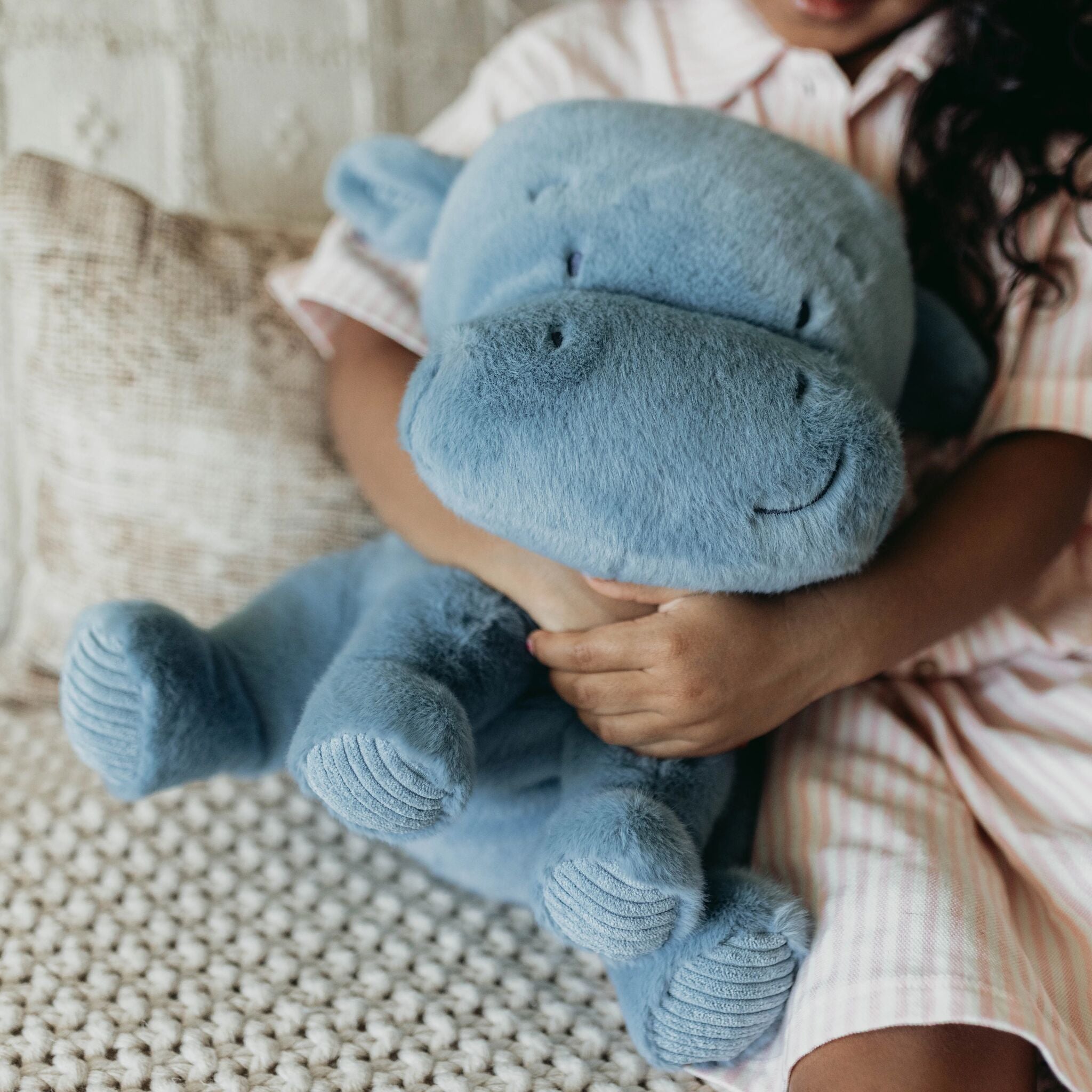 Henny the Hippo-Stuffed Animal-SKU: - Bunnies By The Bay