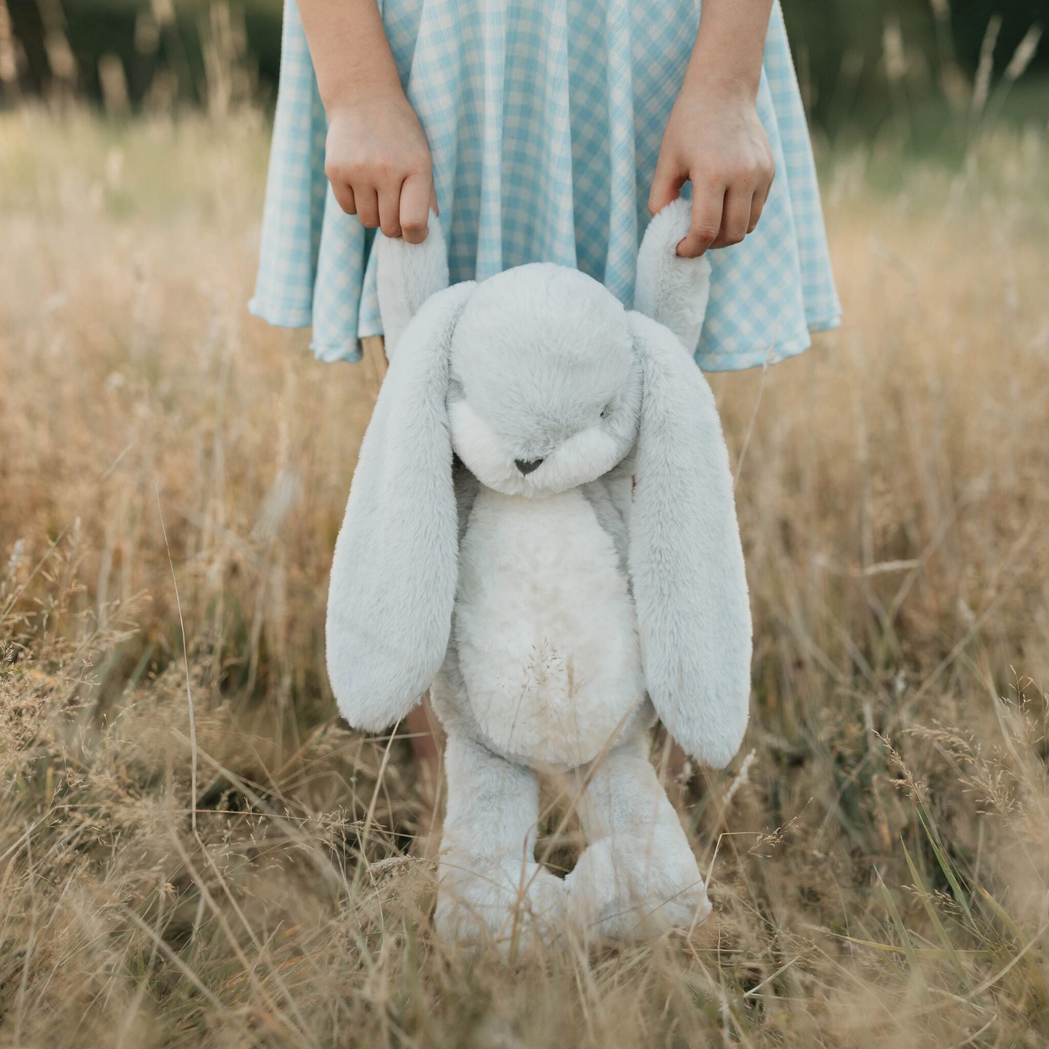 190360: Big 20" Nibble Bunny – Gray