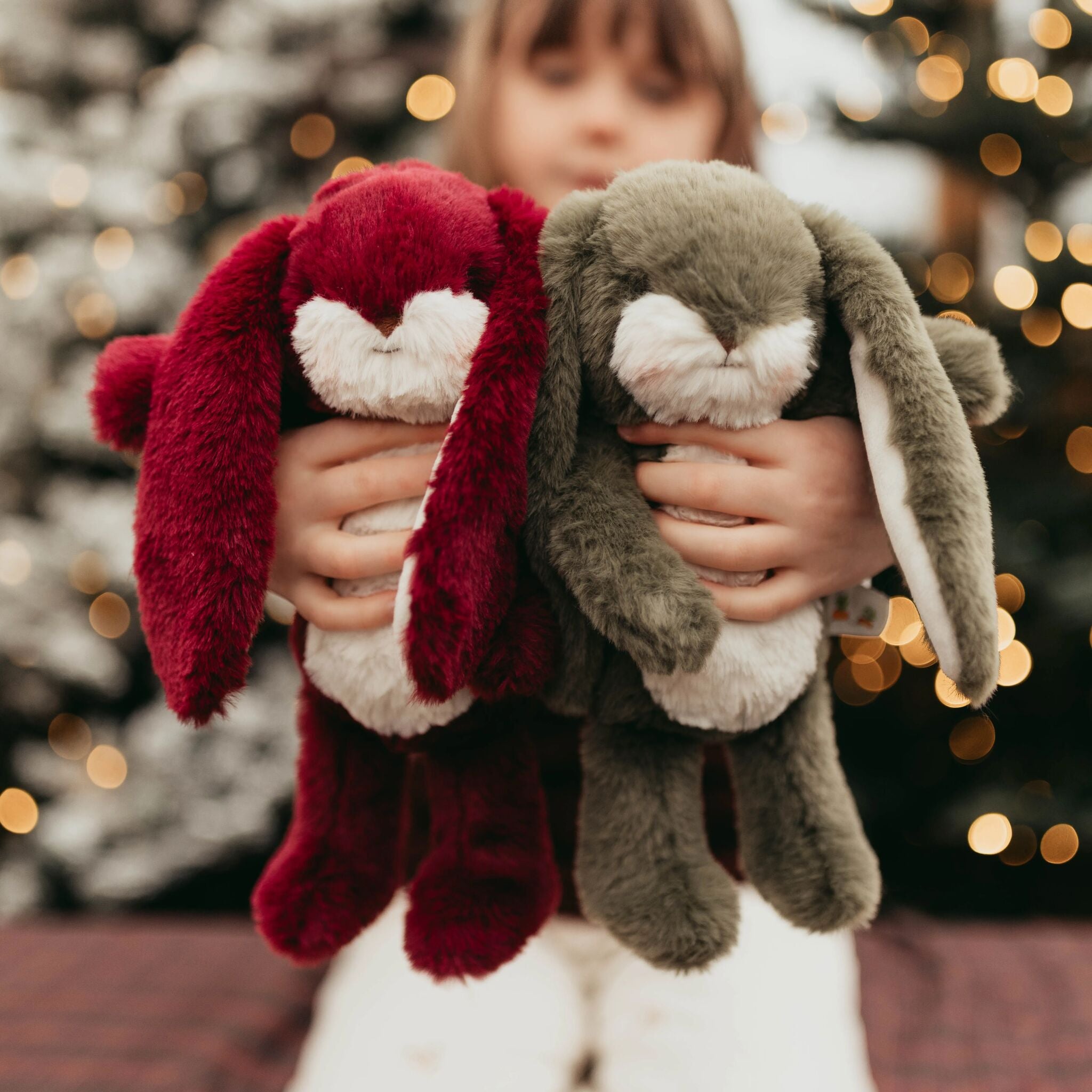 190736: Wee 10" Floppy Nibble Bunny - Pine