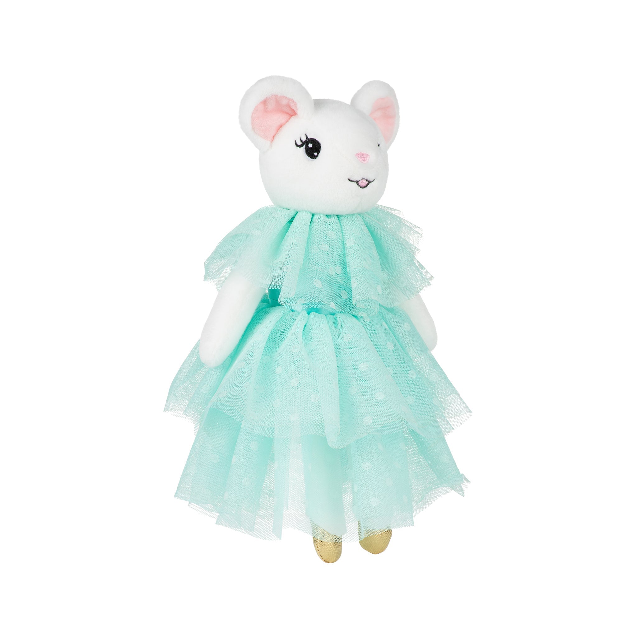 Claris The Mouse - Turquoise Plush Doll-Dolls-SKU: - Bunnies By The Bay
