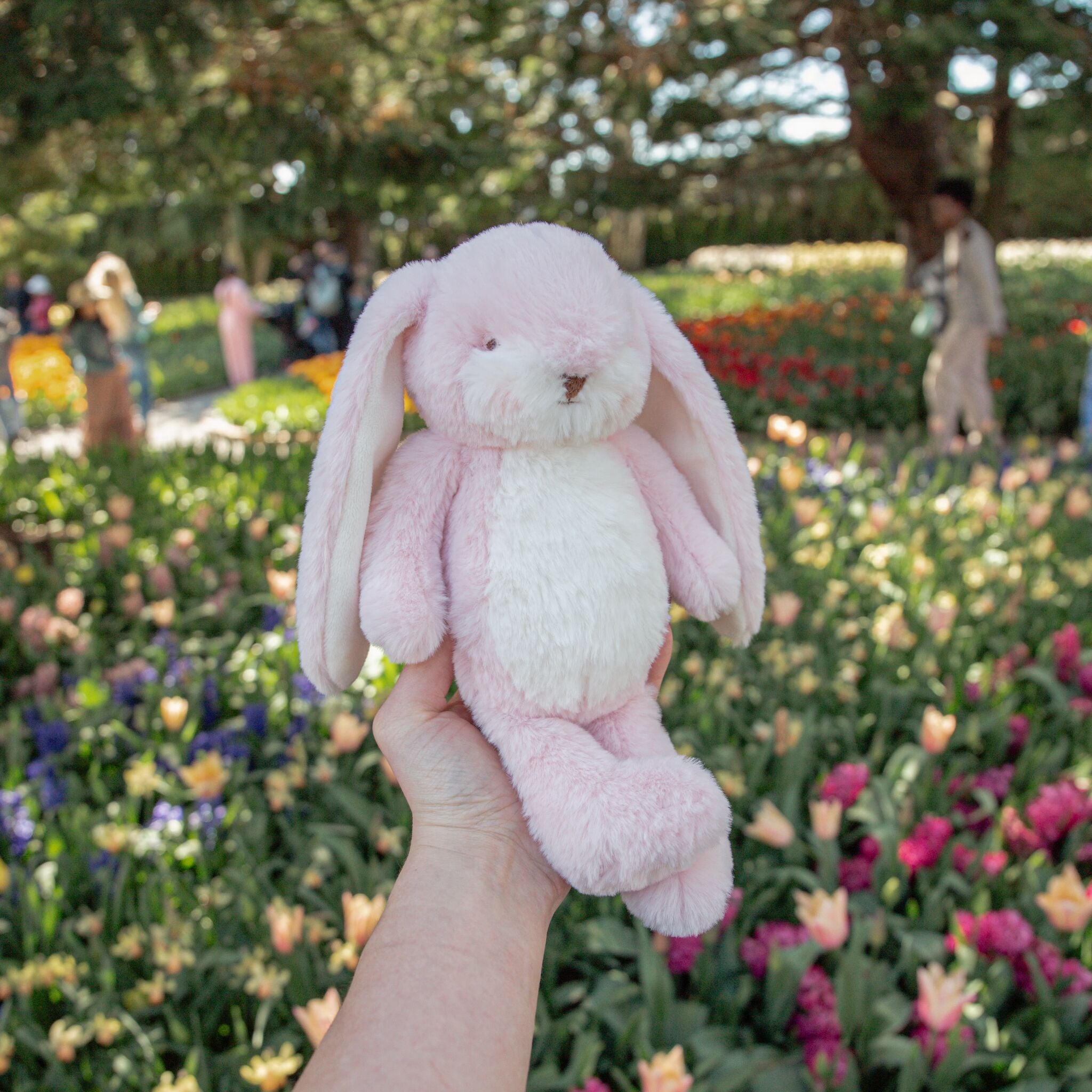 190359: Wee 10" Nibble Bunny - Pink