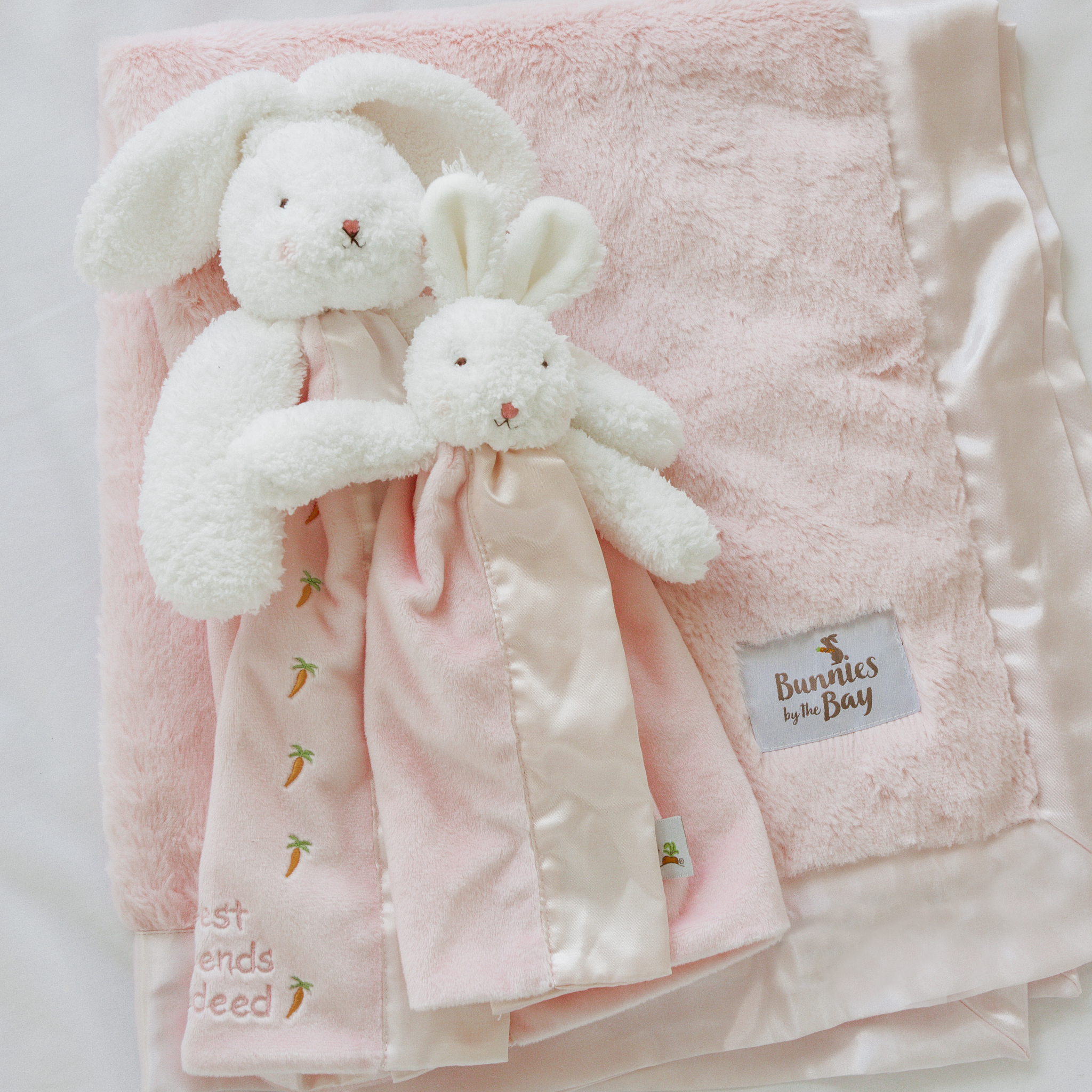 110711: Blossom Bunny Buddy Blanket