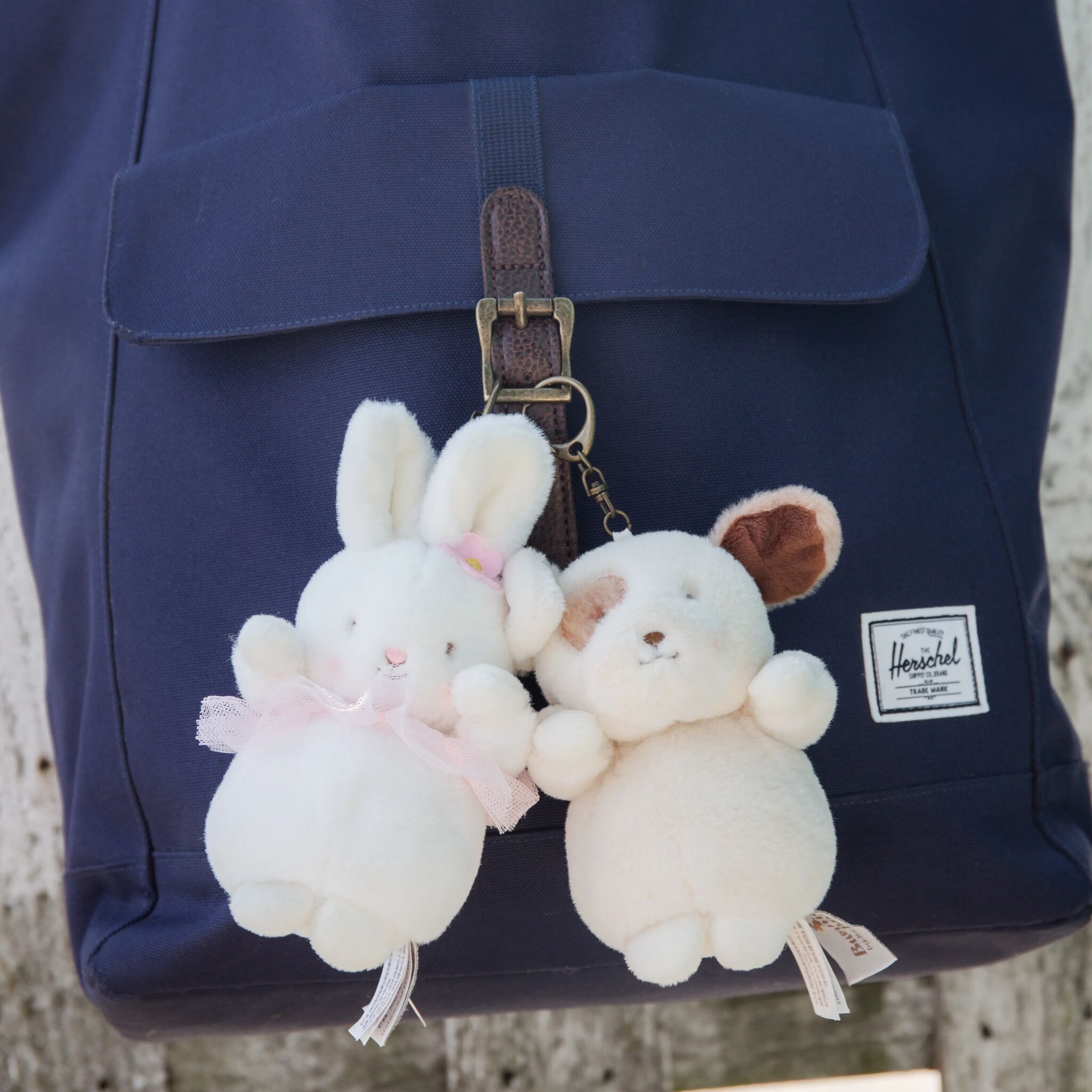 190443: Blossom Bunny Bag Charm