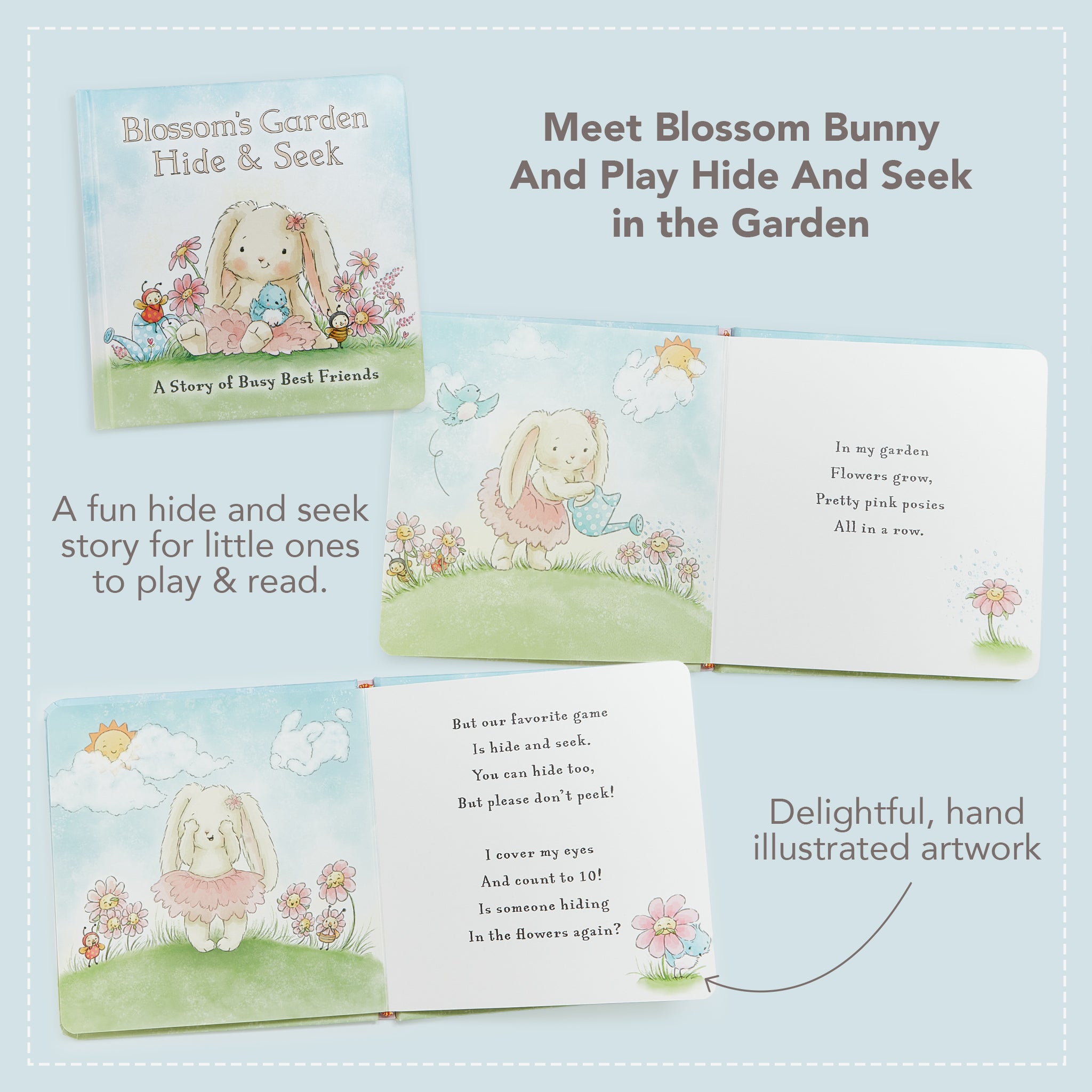 190566: Hide & Seek in Blossom's Garden Board Book