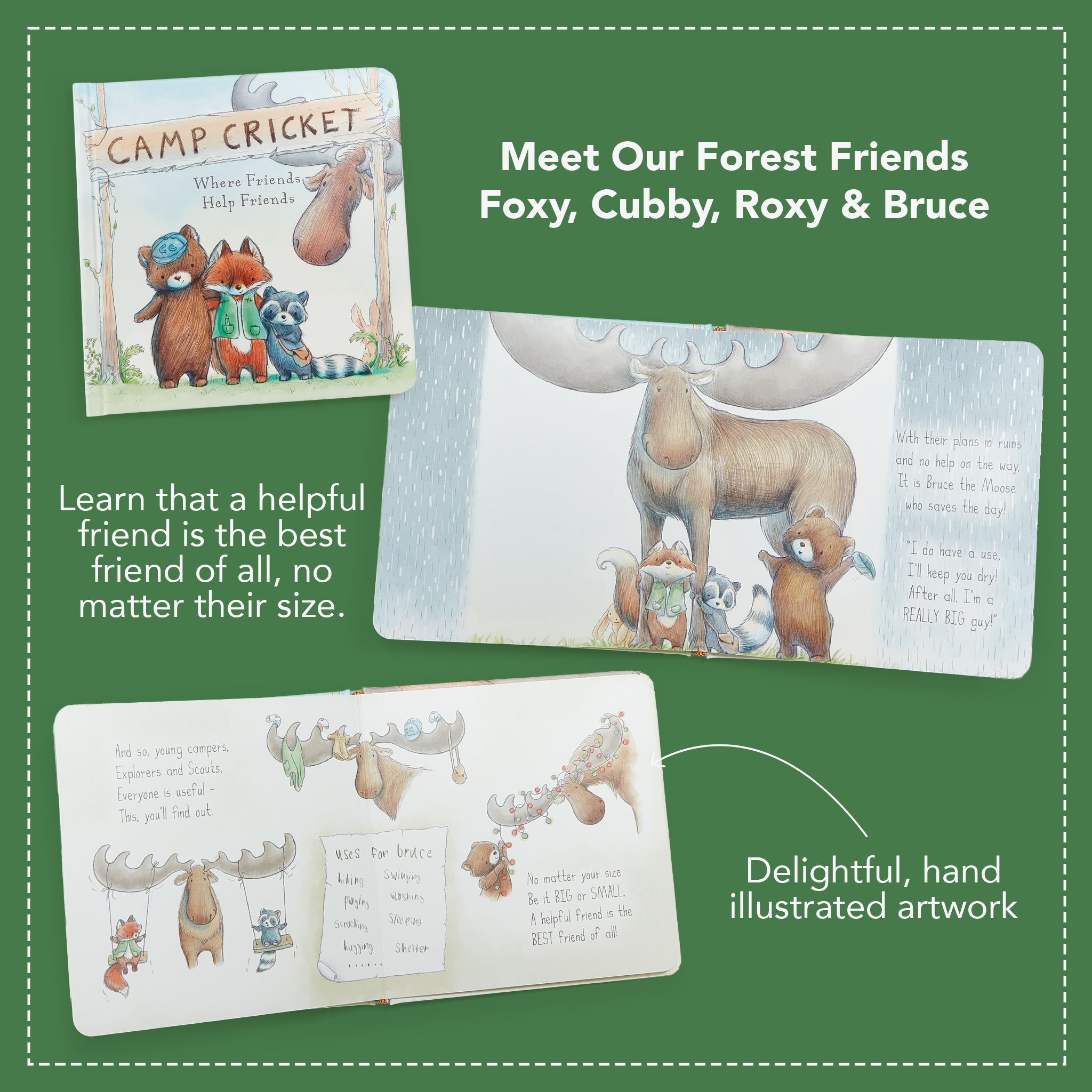 100312: Camp Cricket Board Book