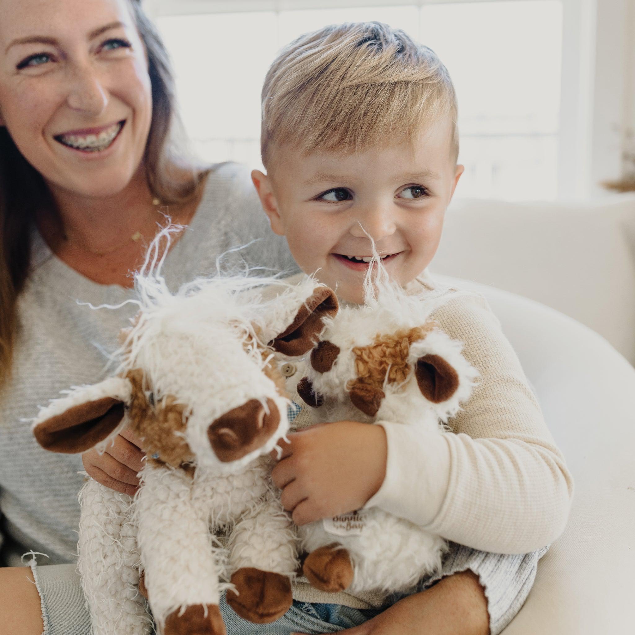 Wee Moo Moo-Stuffed Animal-SKU: 190034 - Bunnies By The Bay
