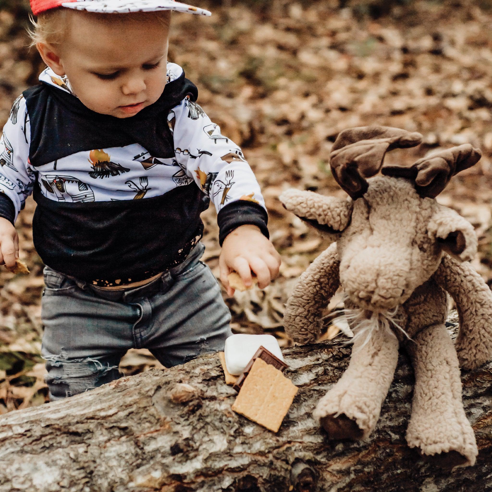 Bruce the Moose-Stuffed Animal-SKU: 100311 - Bunnies By The Bay