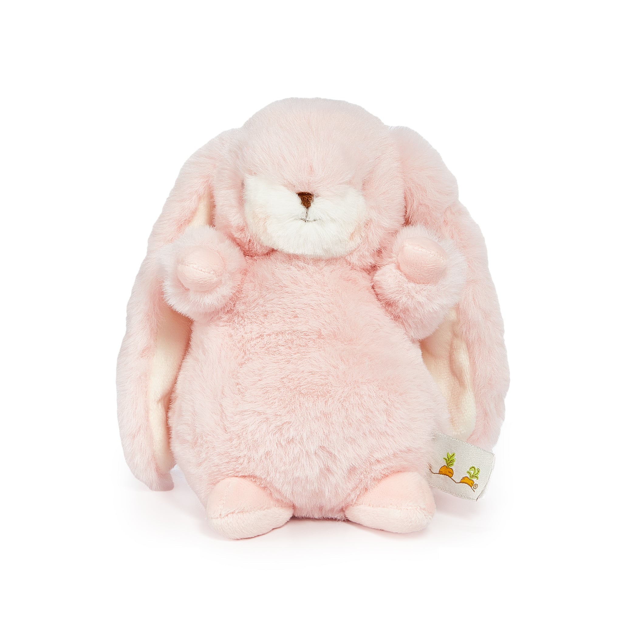 Tiny Nibble 8" Bunny - Pink-Stuffed Animal-SKU: 100405 - Bunnies By The Bay