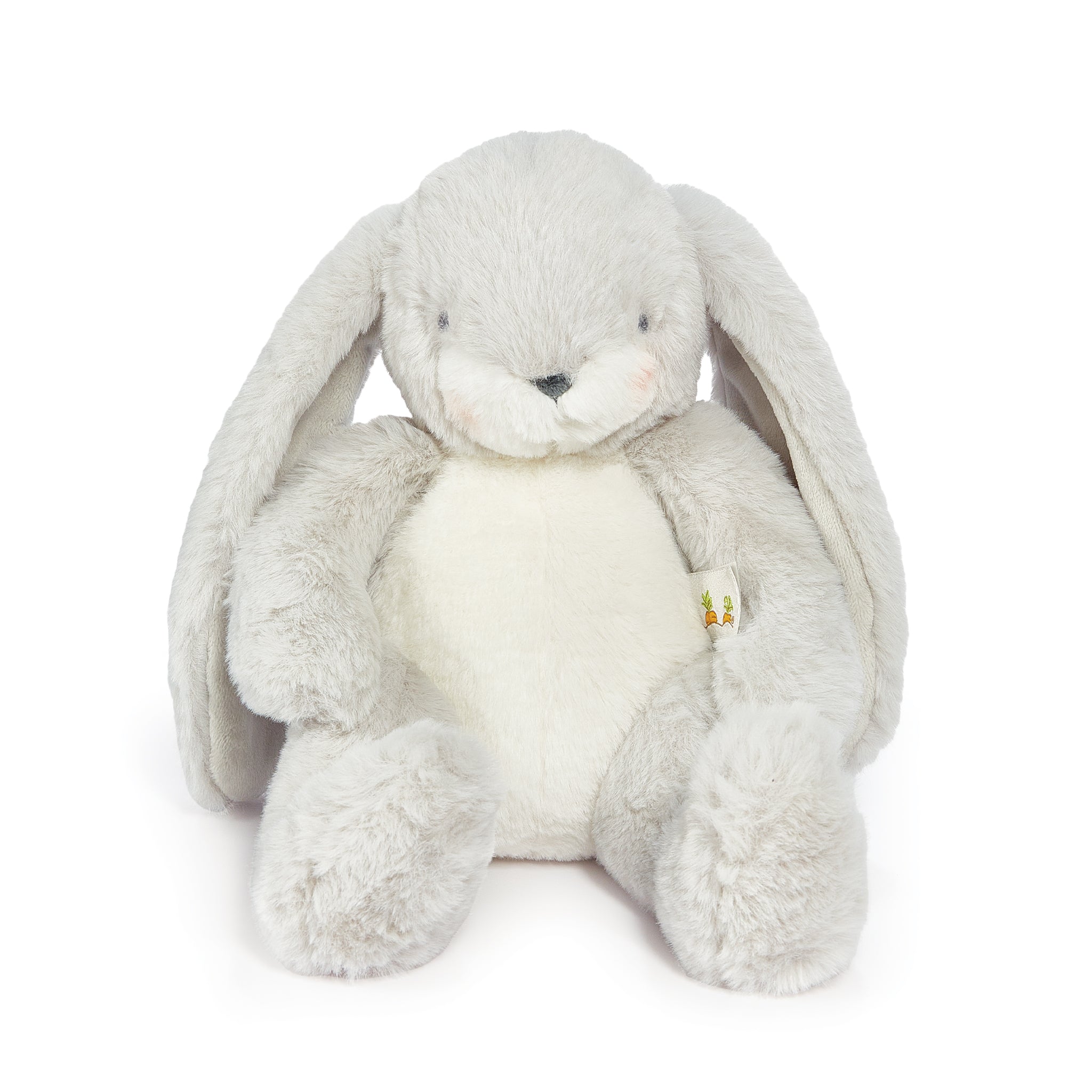 Little Nibble 12" Bunny - Gray-Stuffed Animal-SKU: 100430 - Bunnies By The Bay