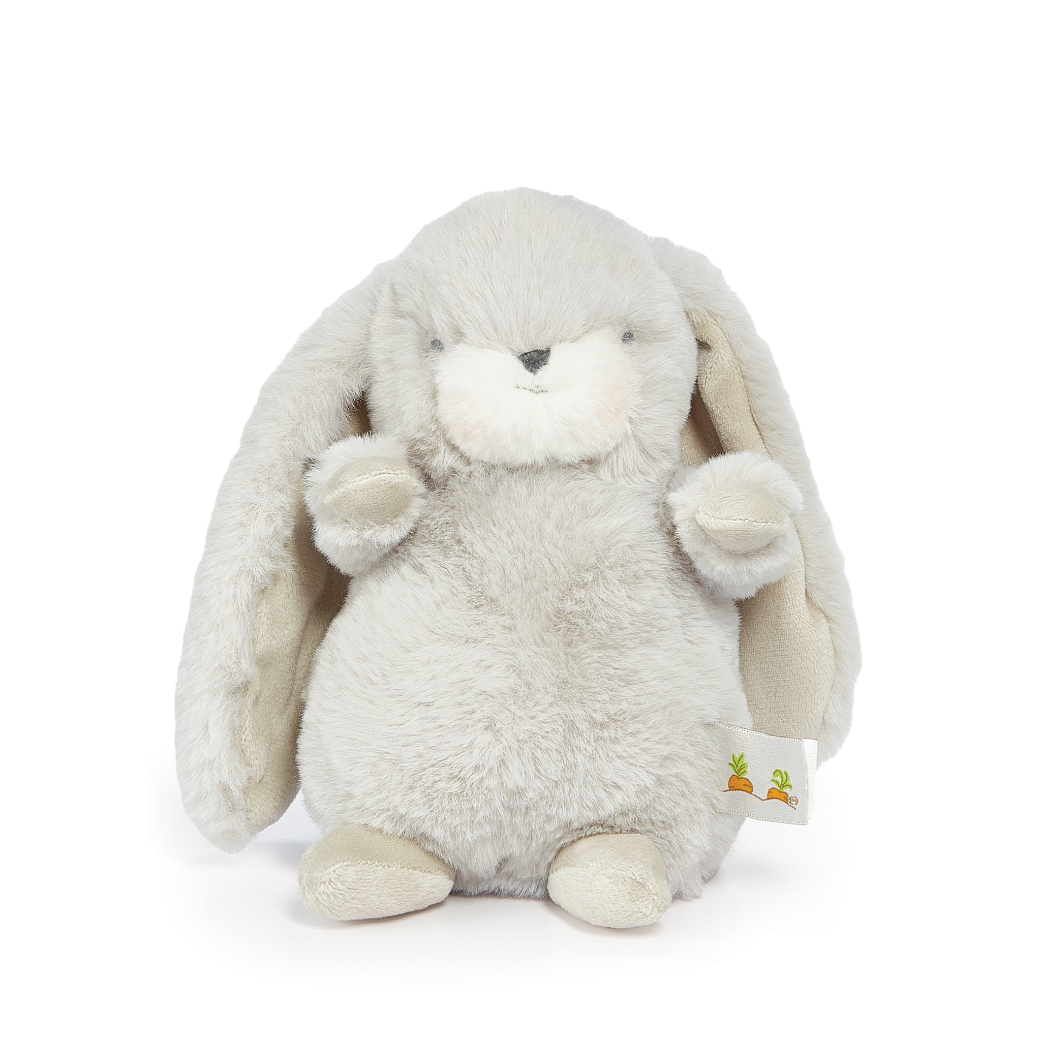 Tiny Nibble 8" Bunny - Gray-Stuffed Animal-SKU: 100431 - Bunnies By The Bay