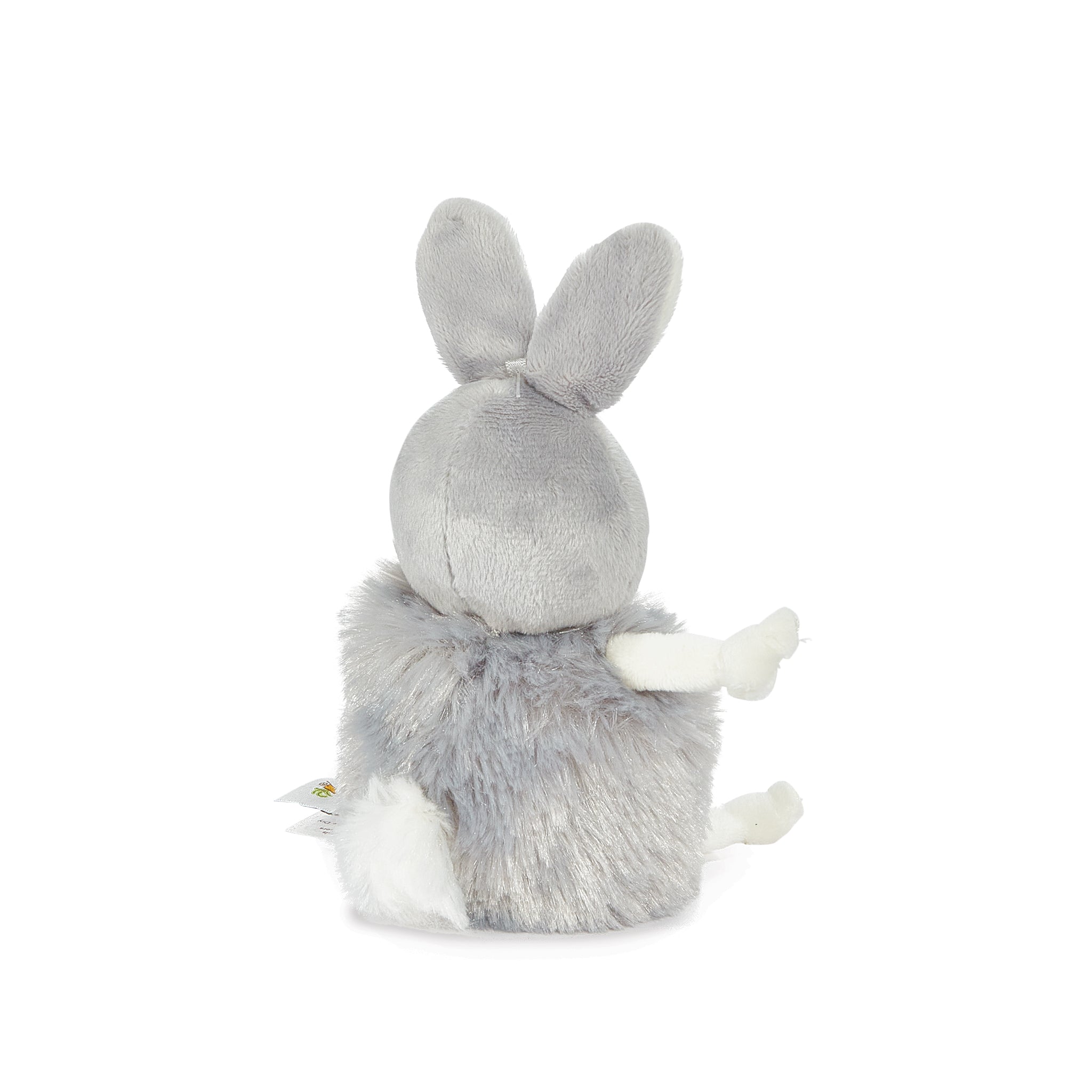 Roly Poly Bloom - Gray Bunny-Stuffed Animal-SKU: 101021 - Bunnies By The Bay