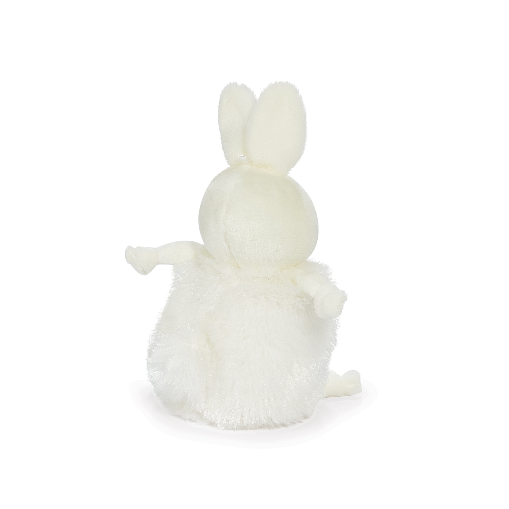 Roly Poly Bun Bun - White Bunny-Stuffed Animal-SKU: 101065 - Bunnies By The Bay