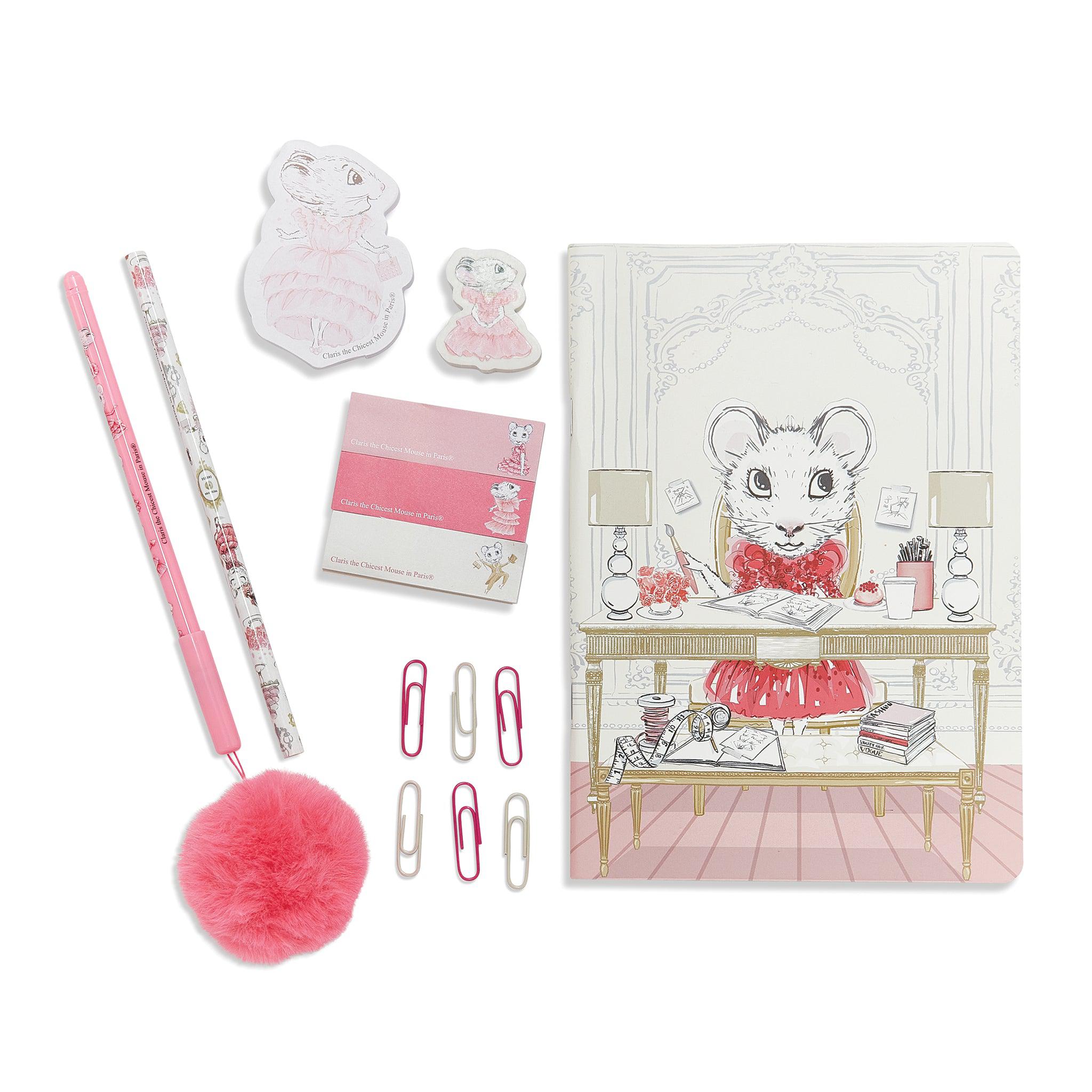 Claris The Mouse - Stationery Set-SKU: CLAR2121 - Bunnies By The Bay