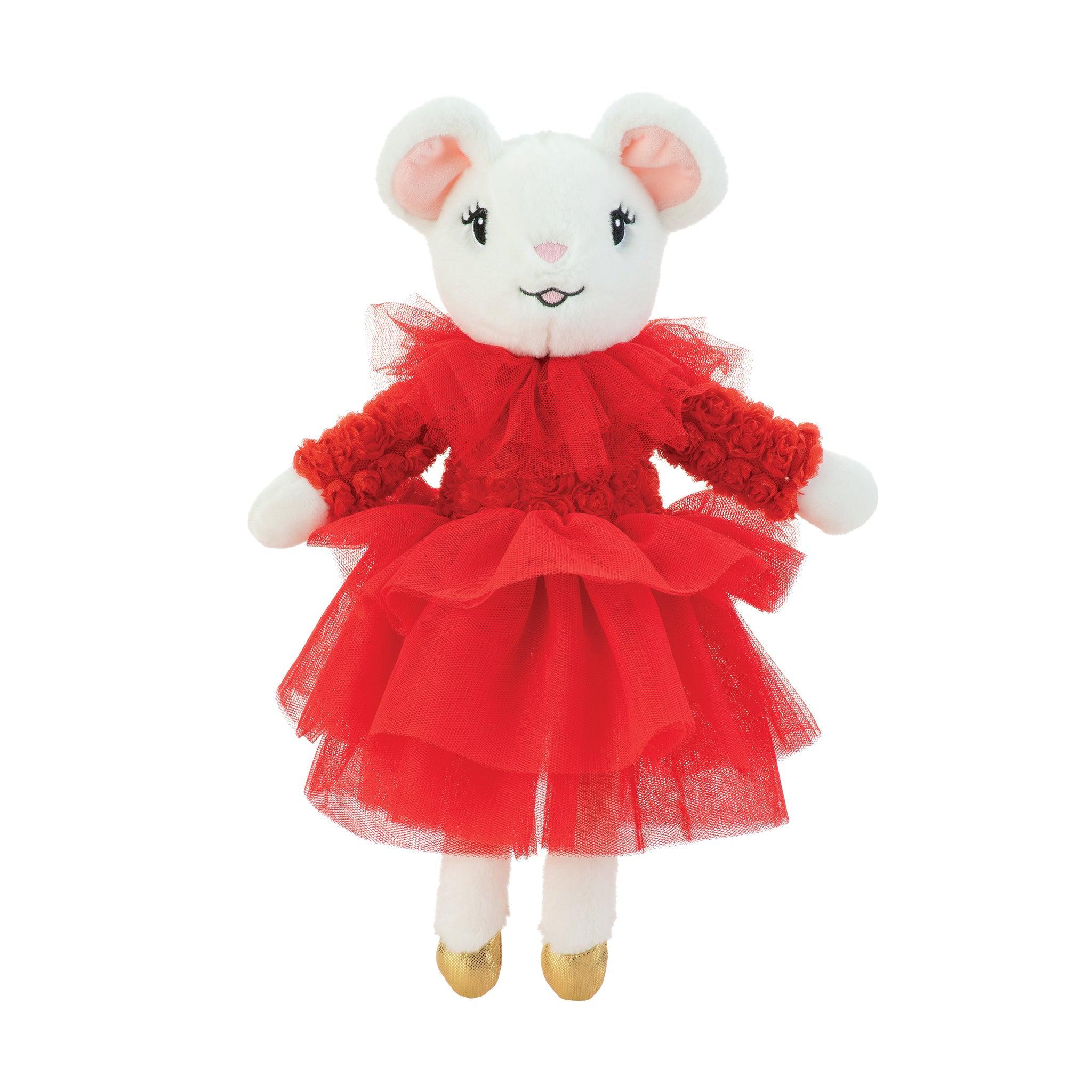 Claris The Mouse - Belle Rouge Plush Doll-Doll-SKU: CLAR2108 - Bunnies By The Bay