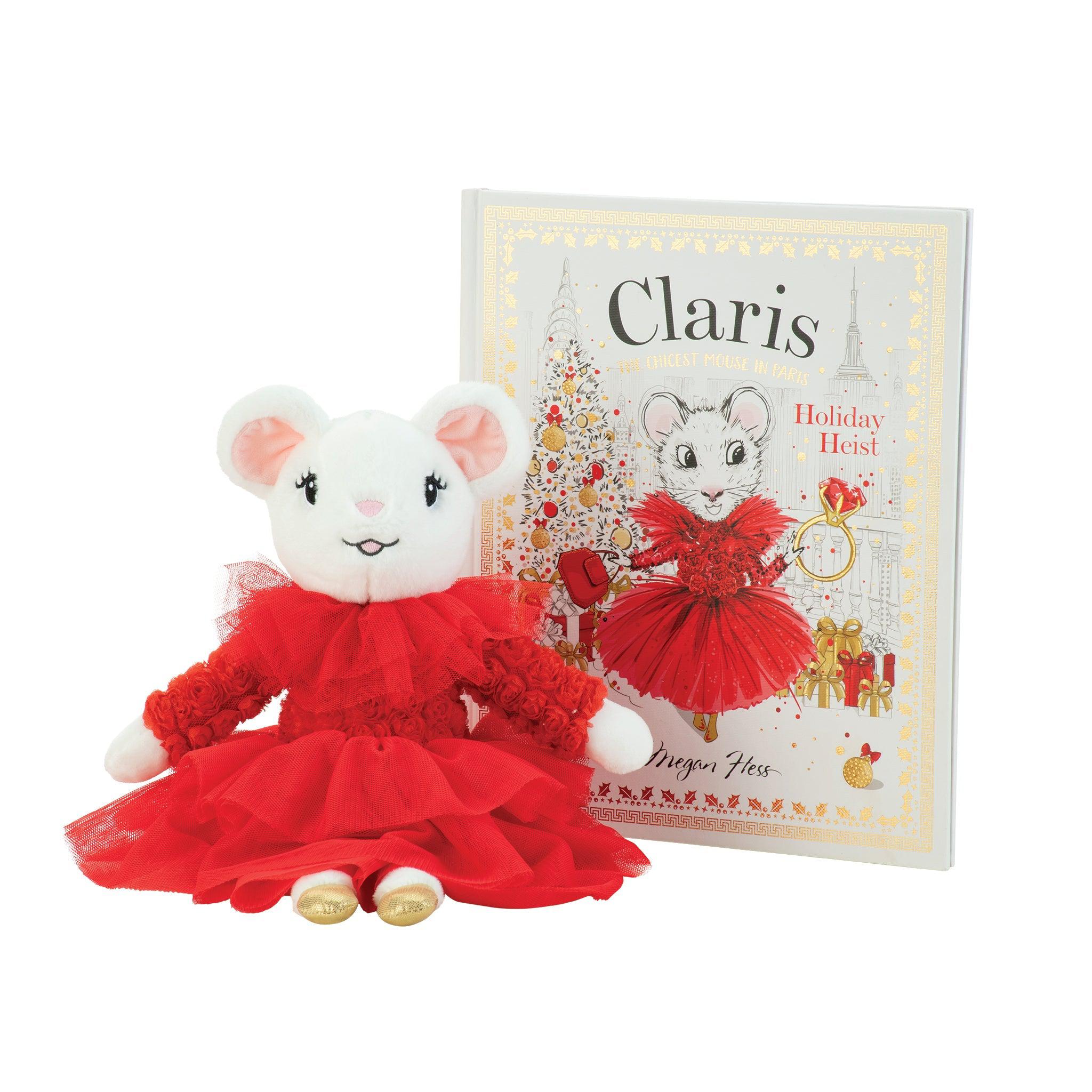 Claris The Mouse - Belle Rouge Plush Doll-Doll-SKU: CLAR2108 - Bunnies By The Bay