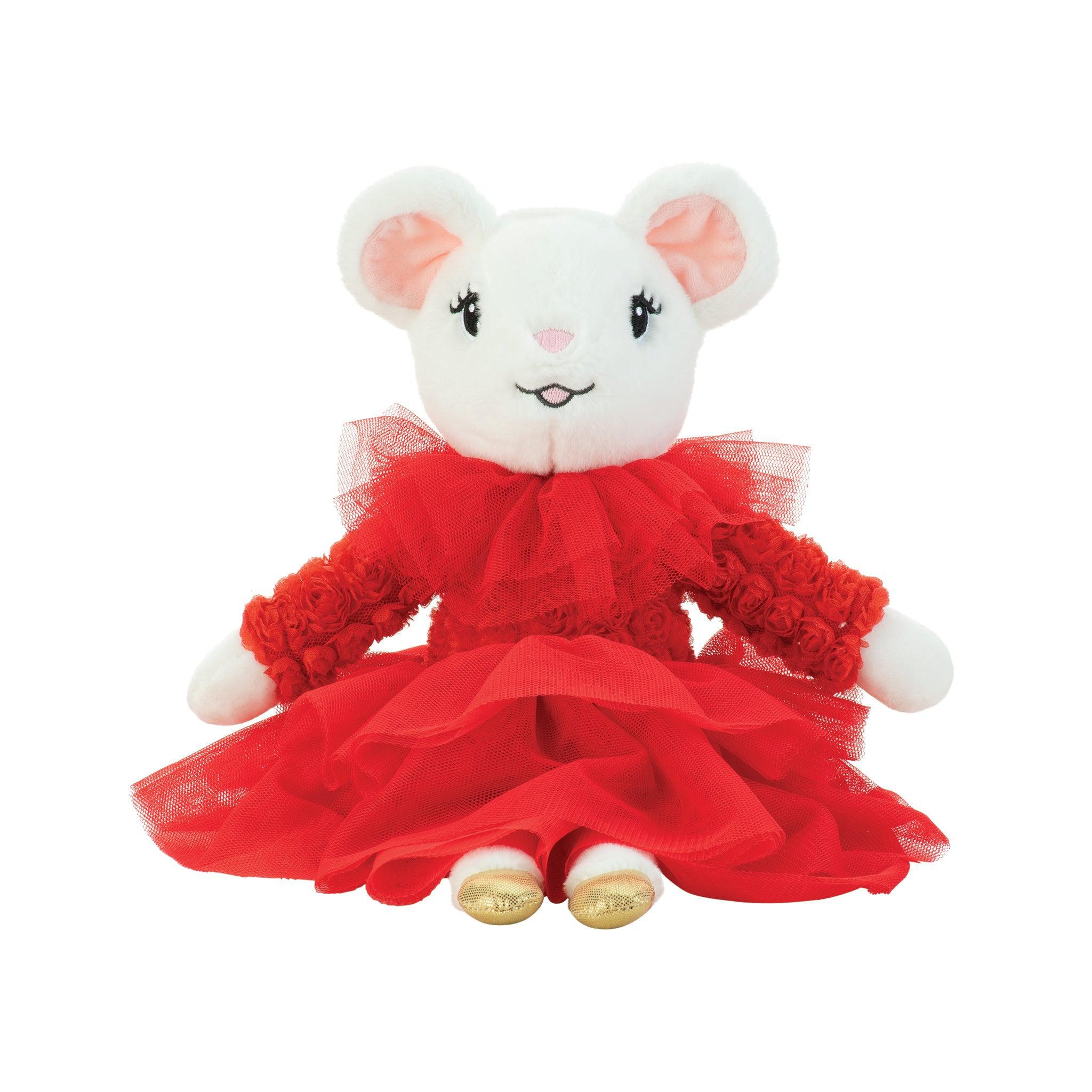 Claris The Mouse - Belle Rouge Plush Doll-Doll-SKU: CLAR2108 - Bunnies By The Bay