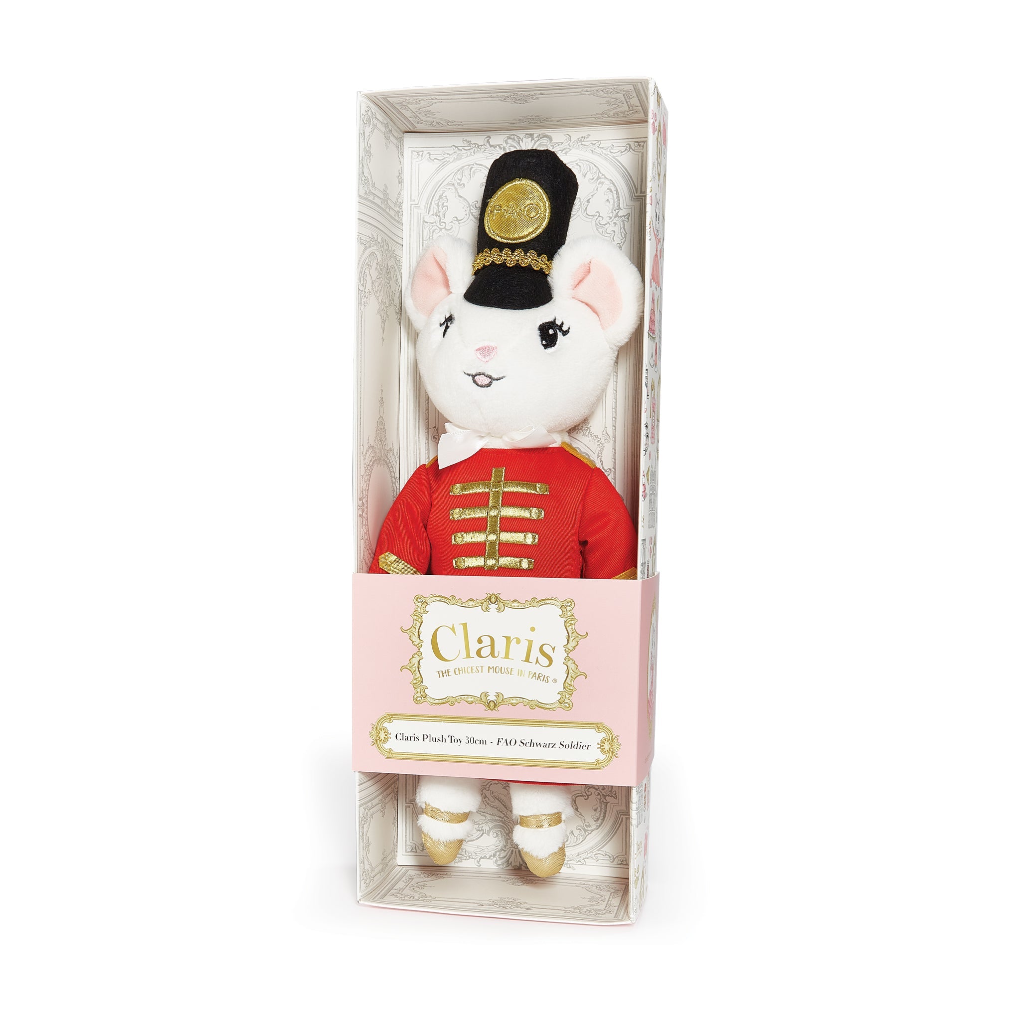 Claris The Mouse - FAO Schwarz Toy Soldier Plush Doll-SKU: CLAR2103 - Bunnies By The Bay