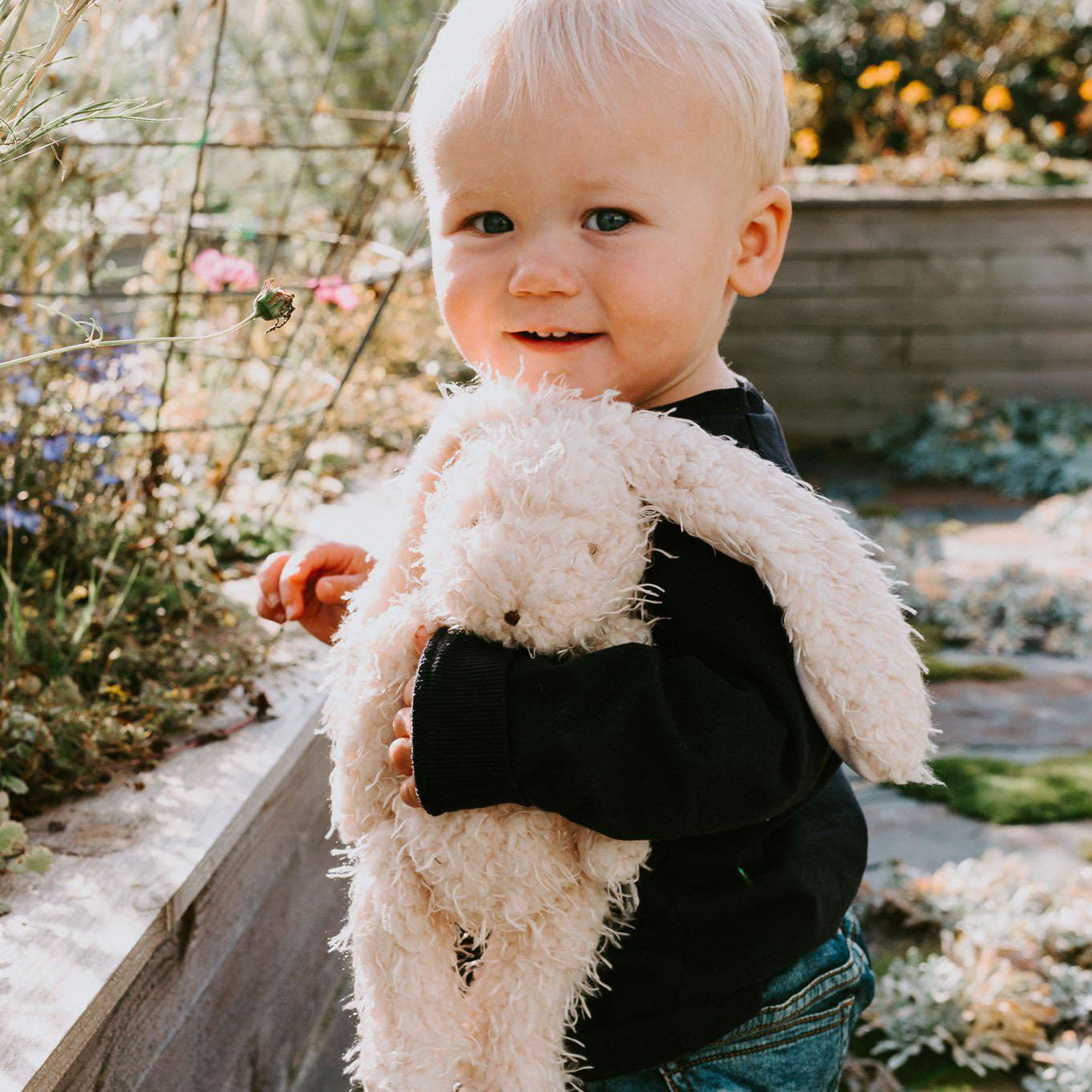 Bunny Plush Stuffed Animal - Harey the Bunny Rabbit-Stuffed Bunny - Bunnies By The Bay