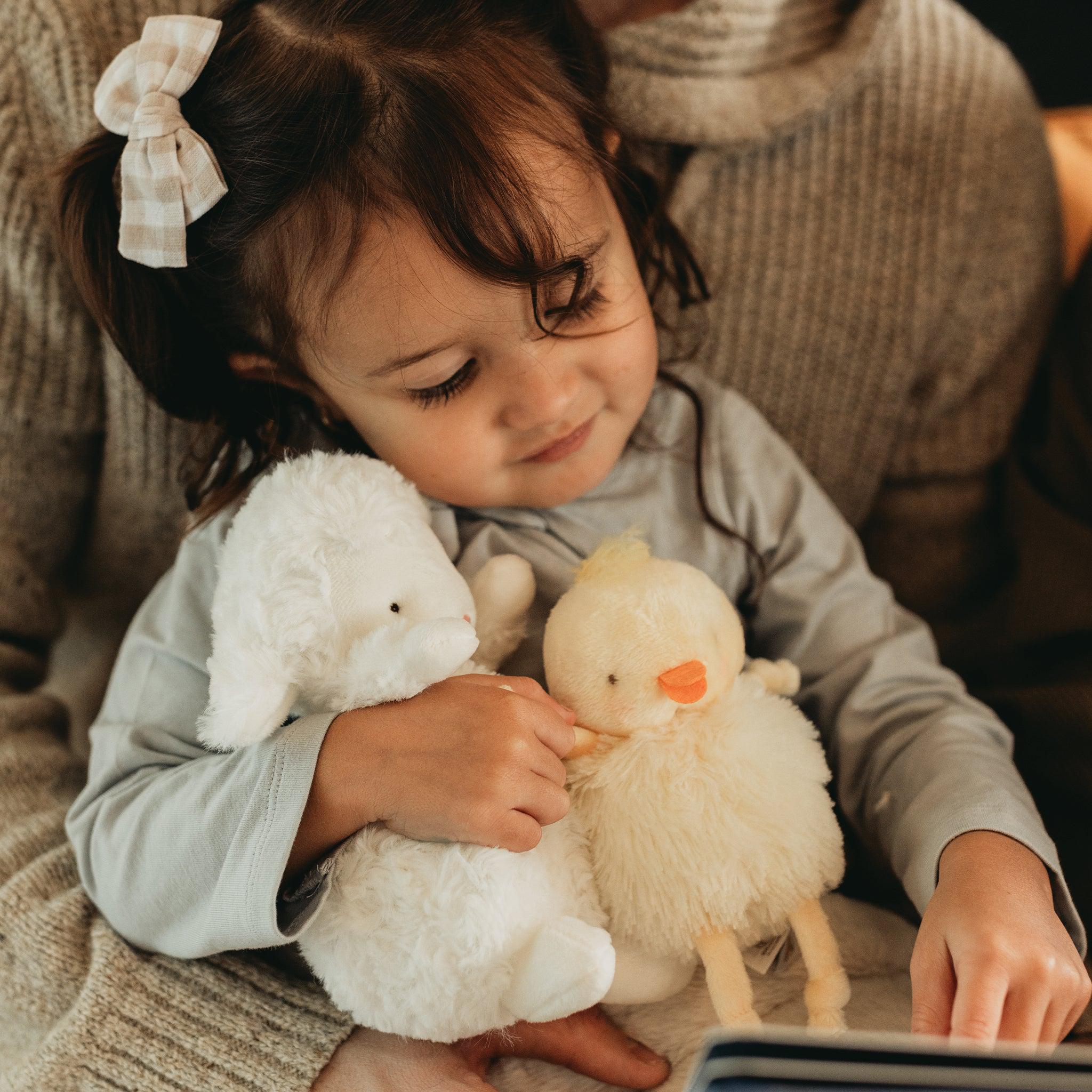 Wee Kiddo the Lamb-Stuffed Animal-SKU: 824128 - Bunnies By The Bay