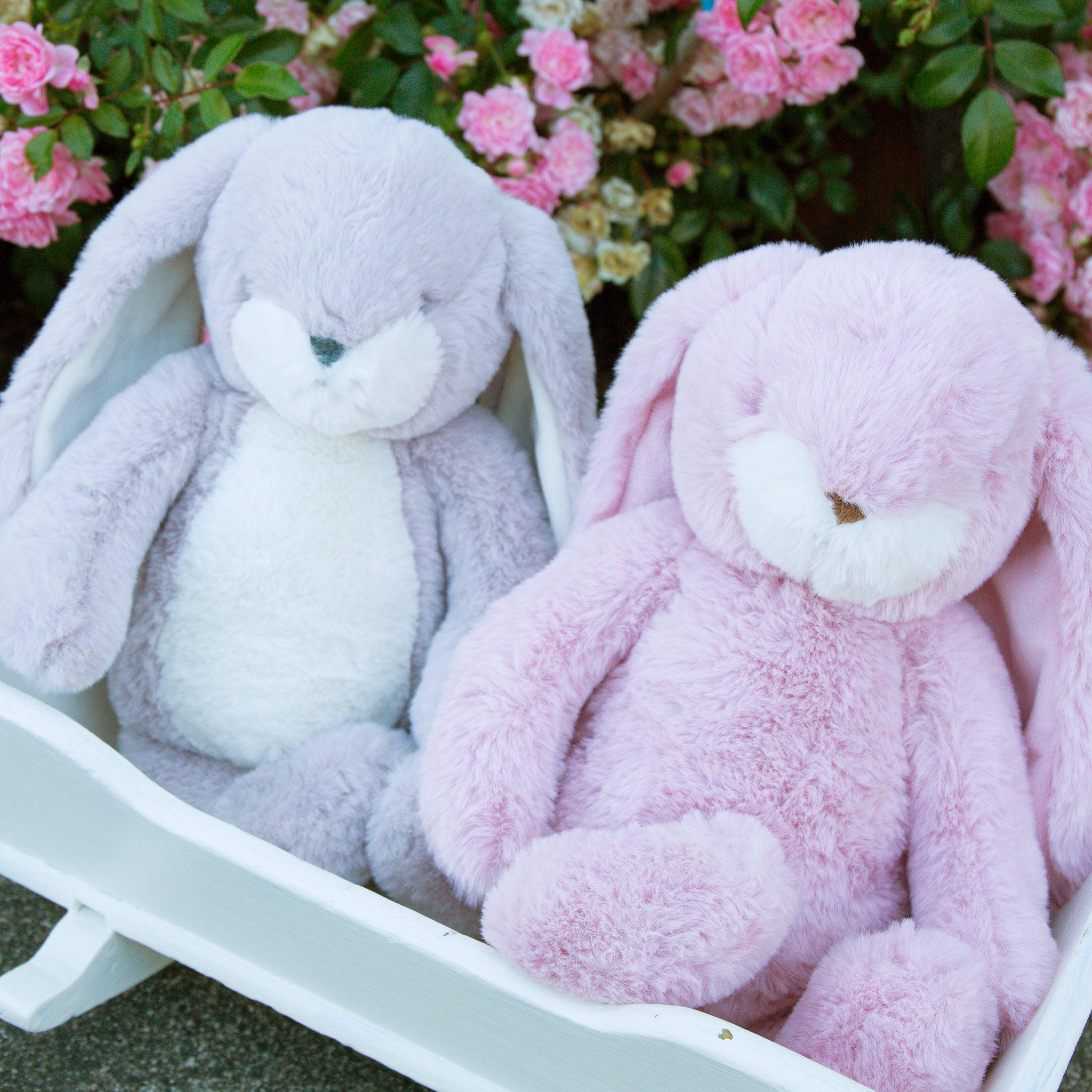 Little Floppy Nibble 12" Bunny - Lilac Marble-Stuffed Animal-SKU: 104400 - Bunnies By The Bay