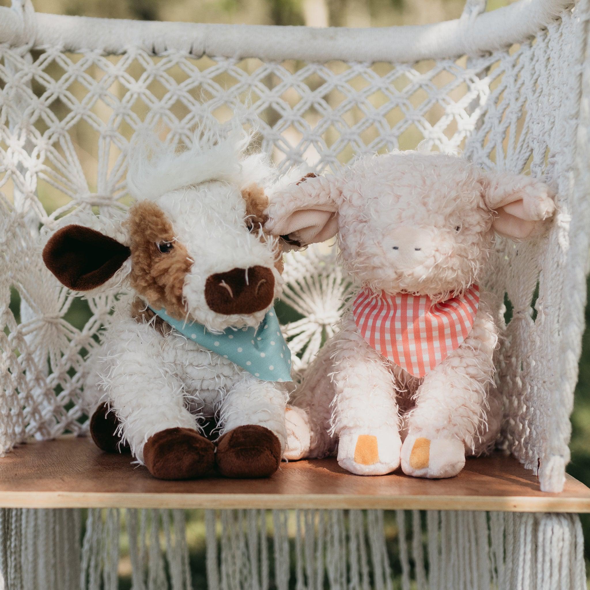 Moo Moo the Cow-Stuffed Animal-SKU: 100087 - Bunnies By The Bay