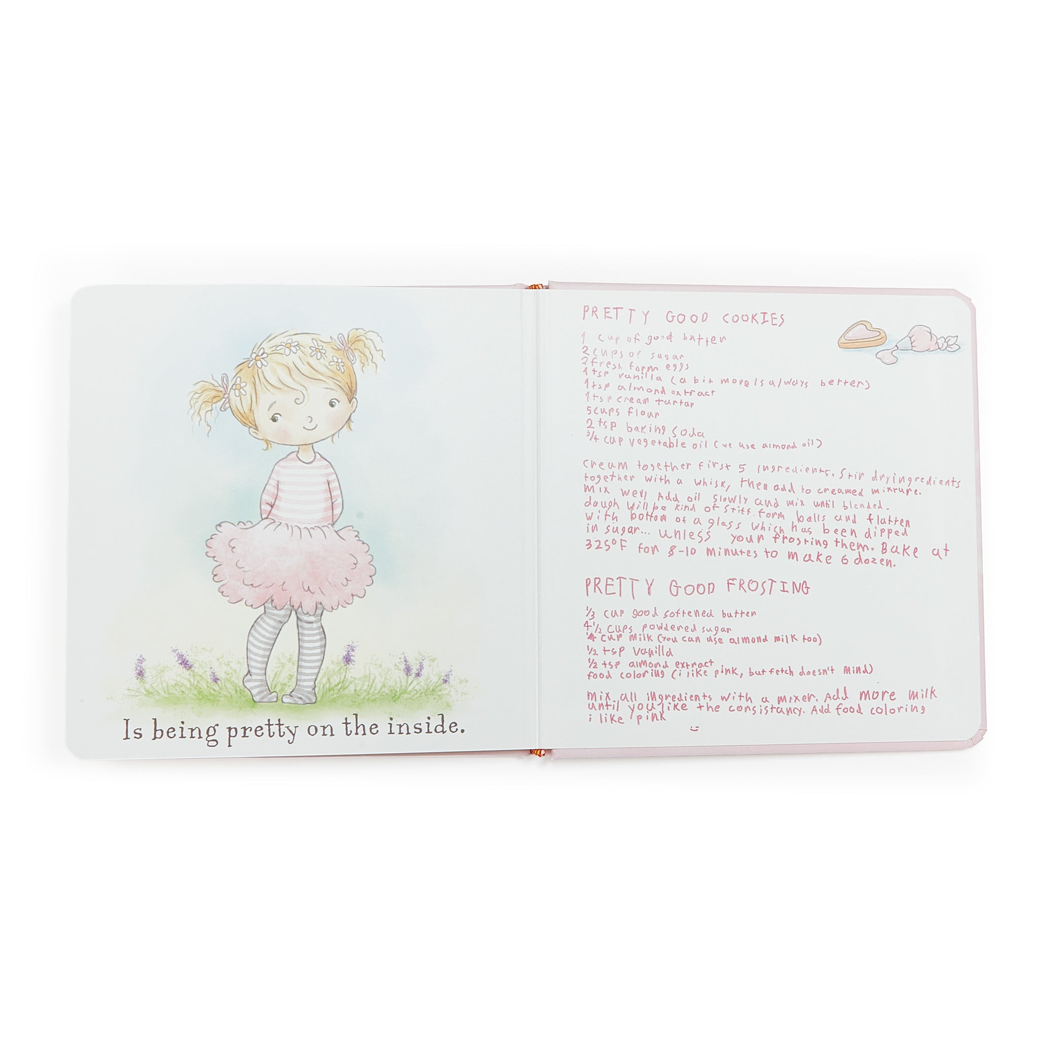 100041: A Pretty Girl Board Book - Blonde Hair