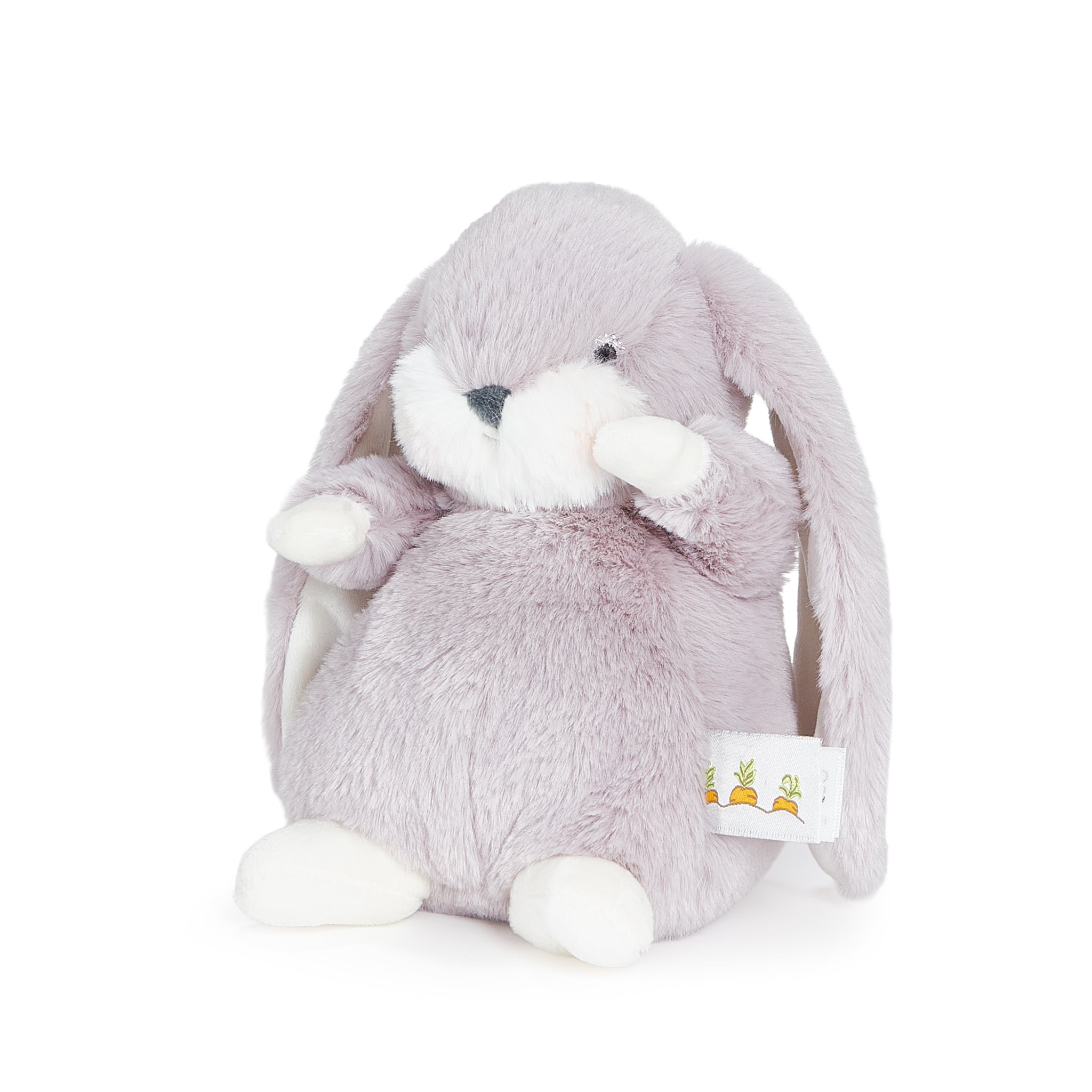 104404: Tiny Nibble 8" Bunny Lilac Marble