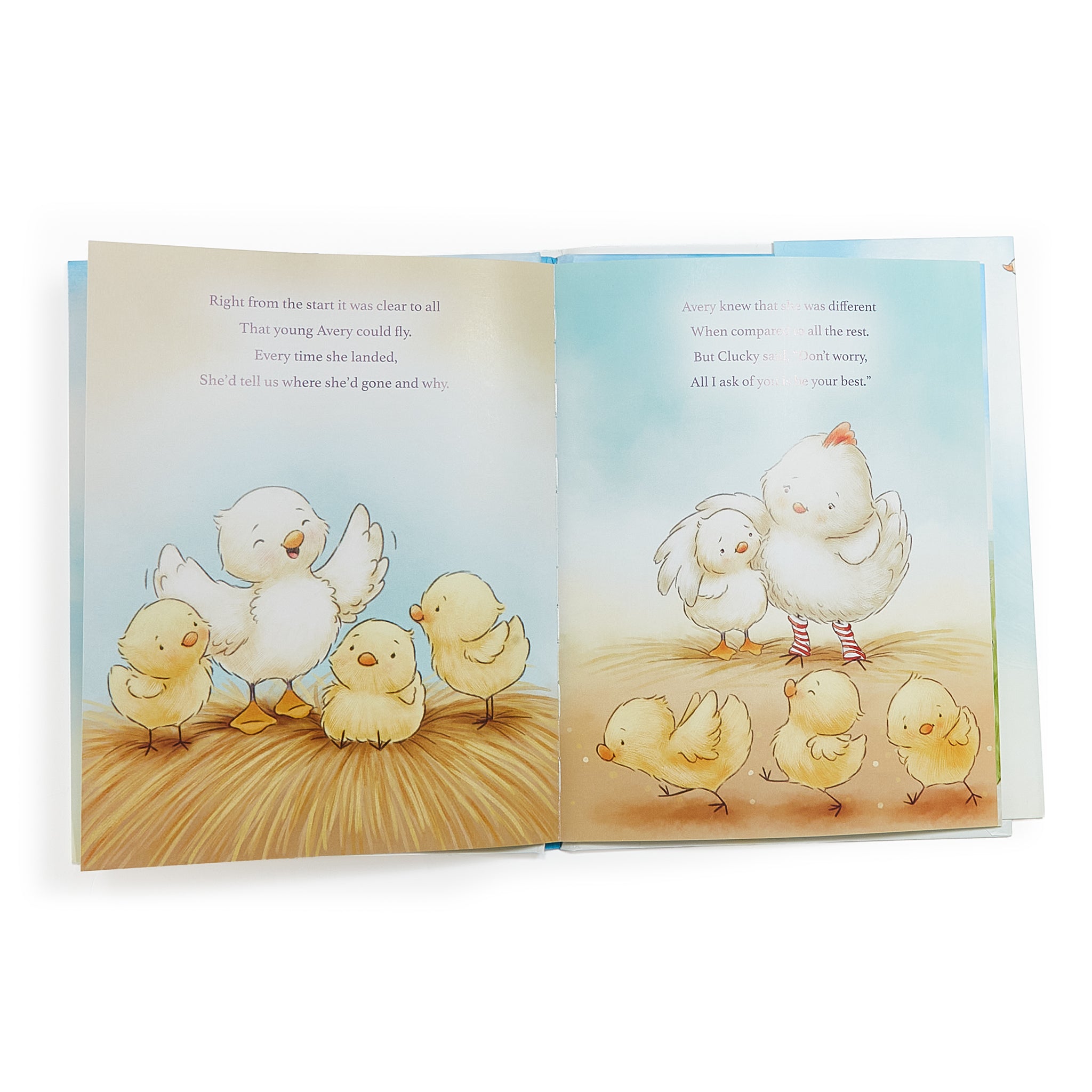 190287: Avery Aviator Learns to Soar Story Book