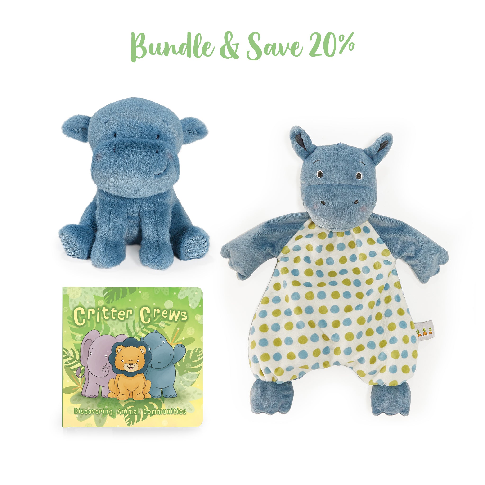 200233: Henny the Hippo Collection – 3 Piece Bundle