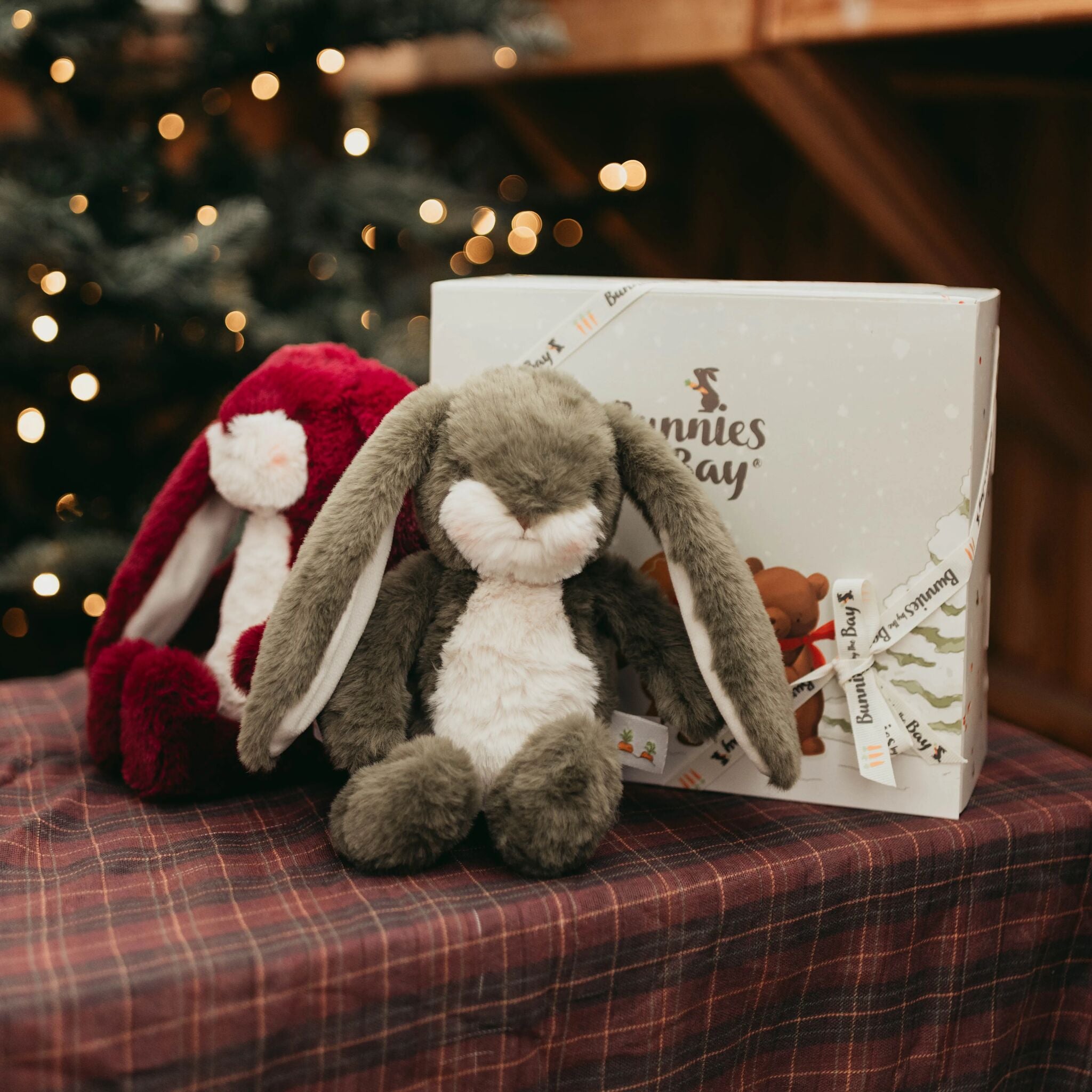 190736: Wee 10" Floppy Nibble Bunny - Pine