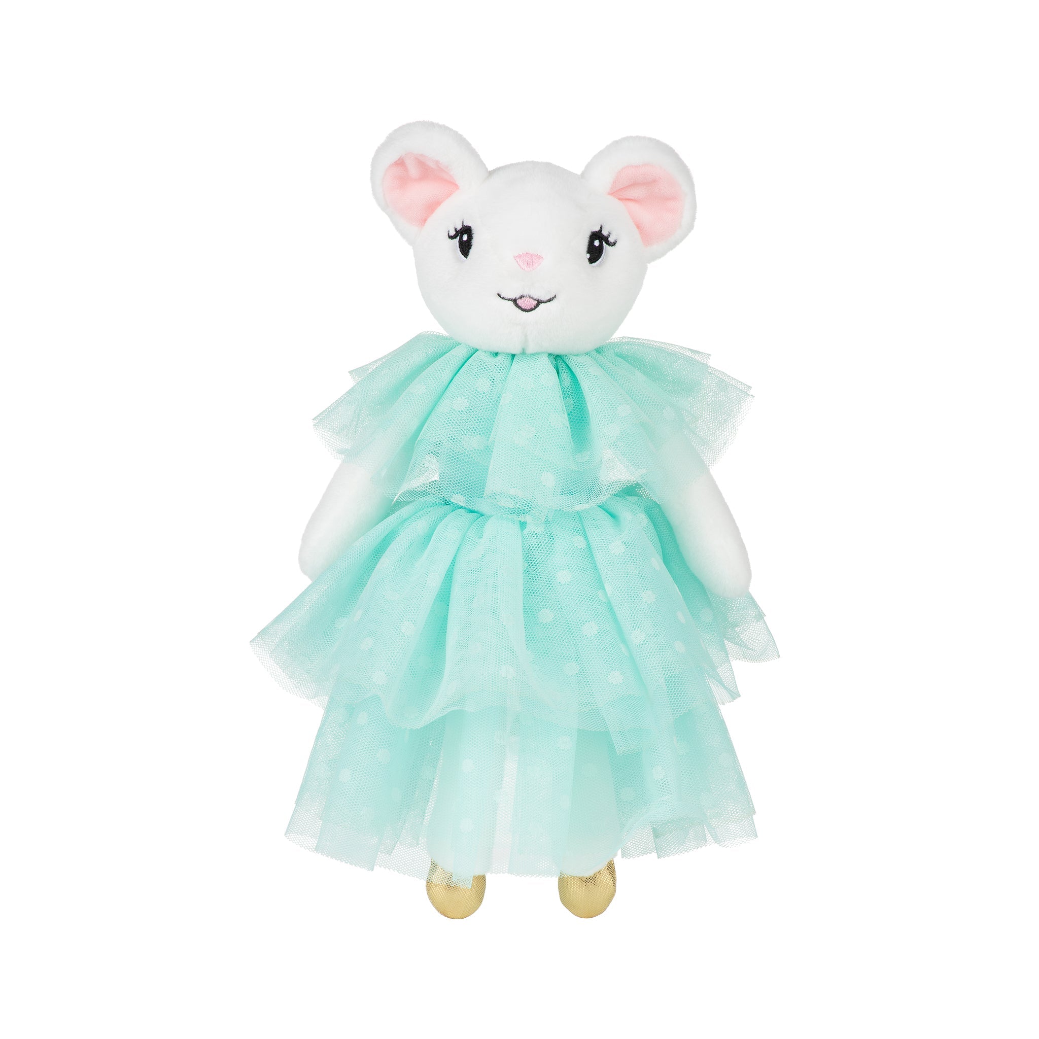 Claris The Mouse - Turquoise Plush Doll-Dolls-SKU: - Bunnies By The Bay