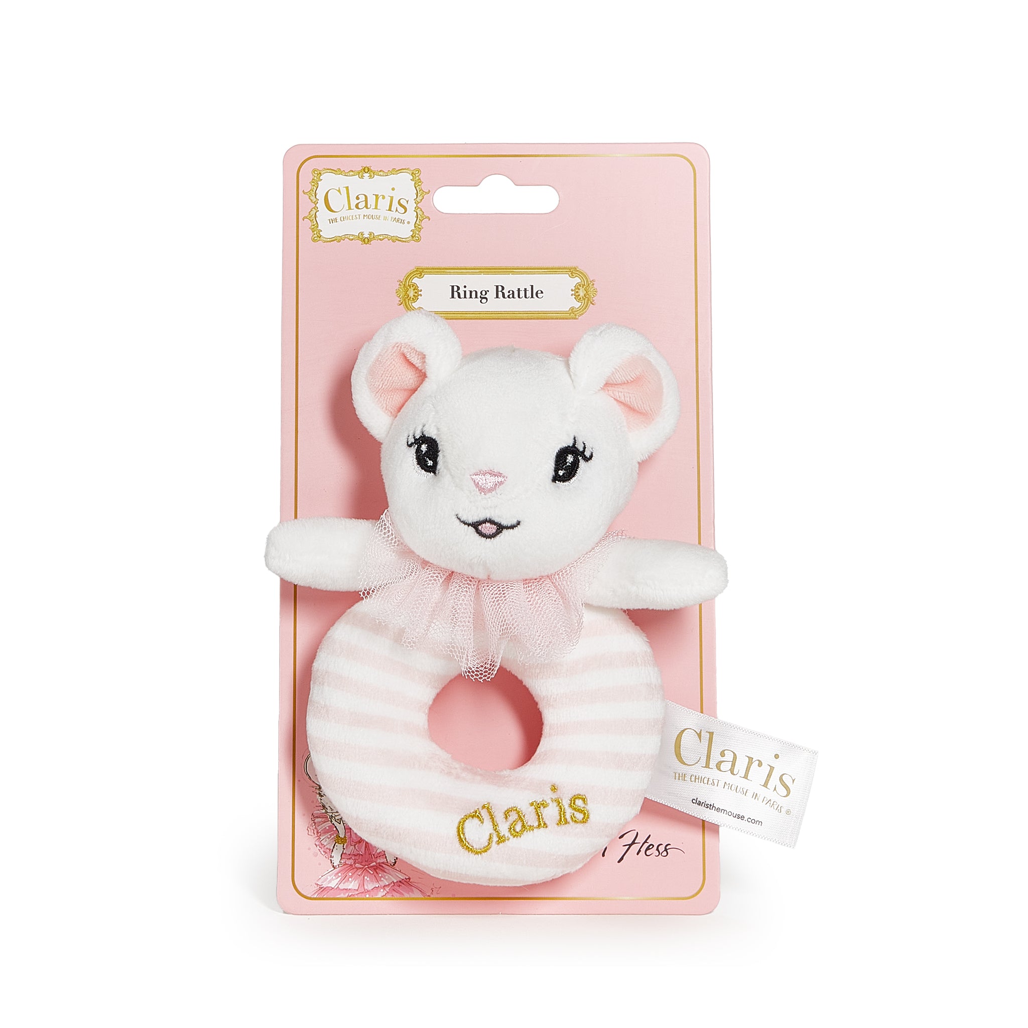 CLAR2171: Claris The Mouse - Ring Rattle