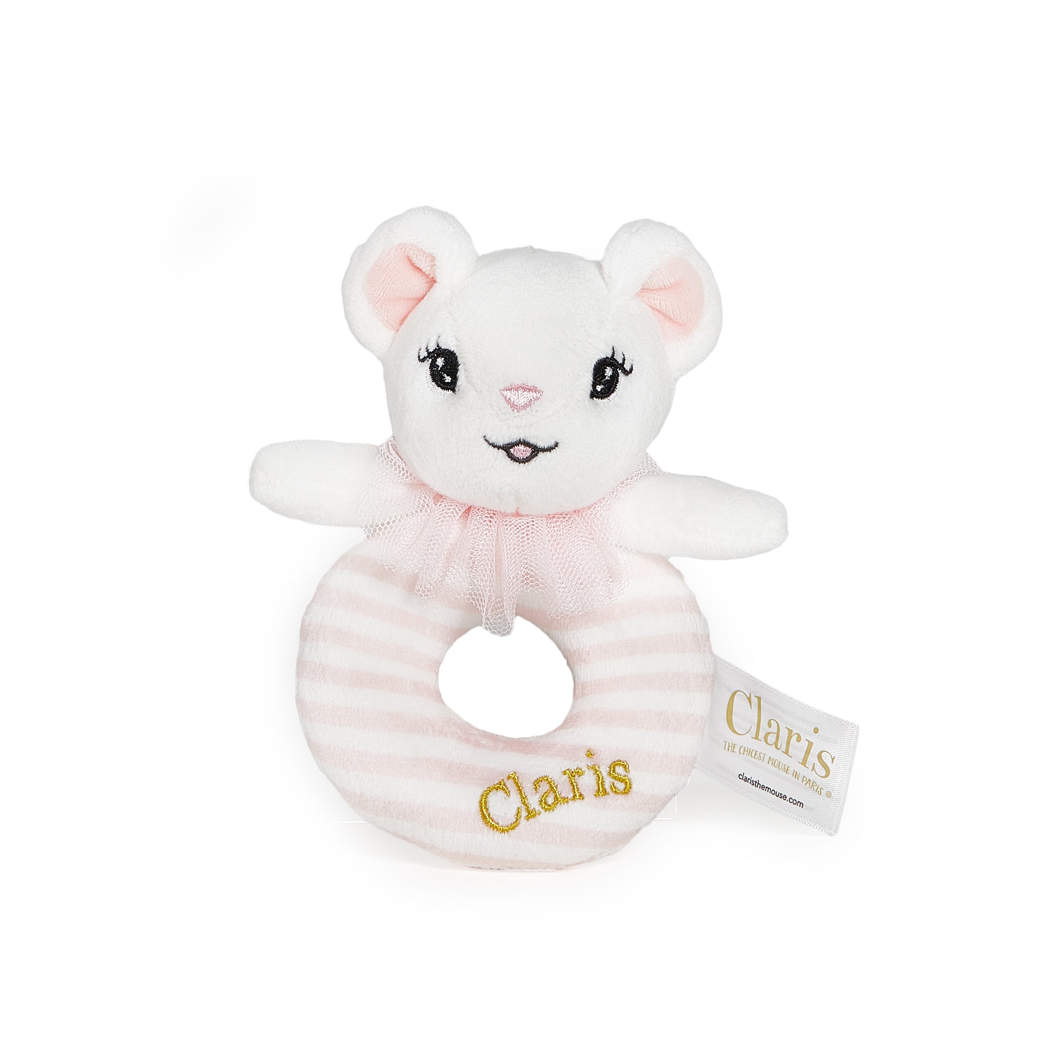 CLAR2171: Claris The Mouse - Ring Rattle