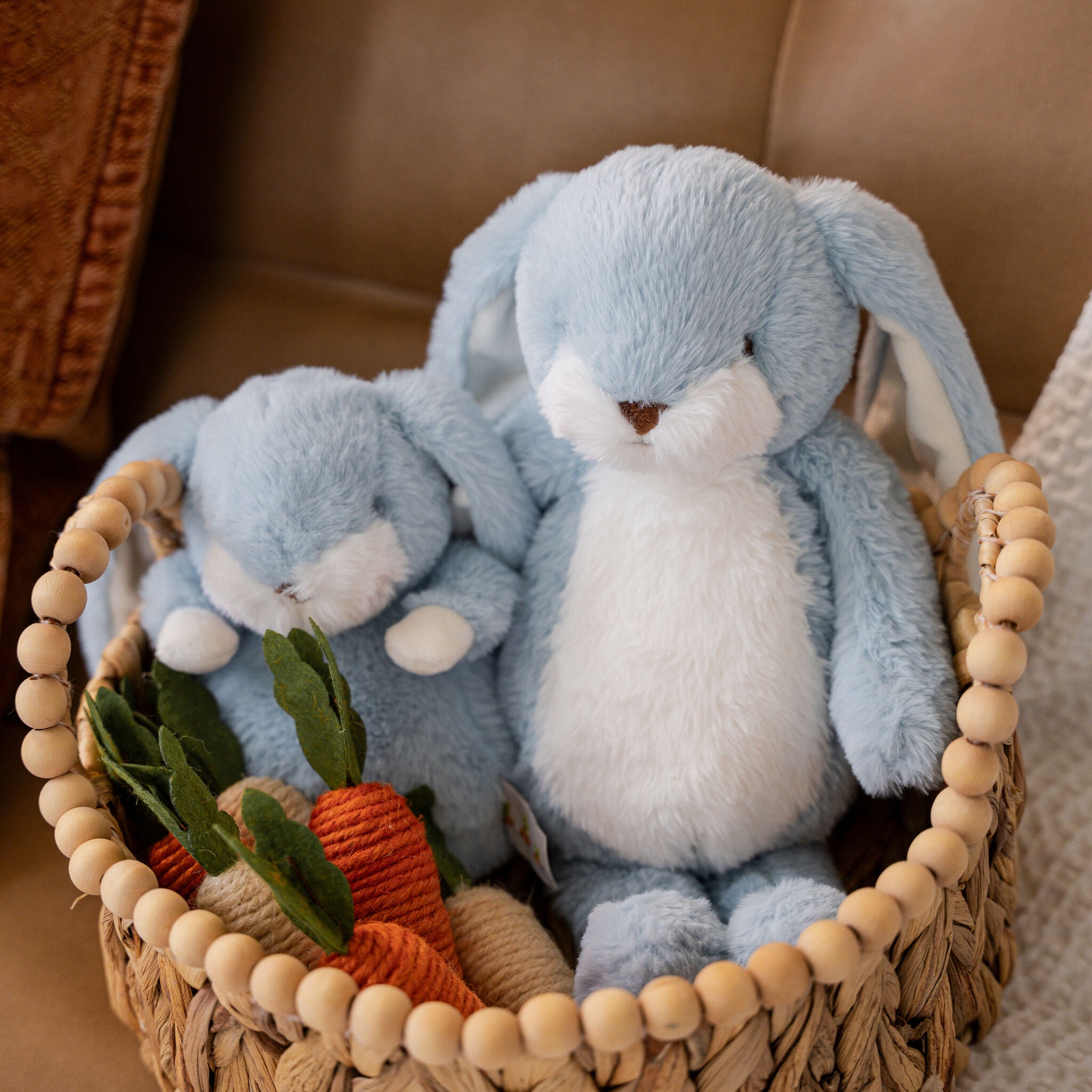 Tiny Nibble 8 inch Bunny - Maui Blue | Wholesale Stuffed Animals
