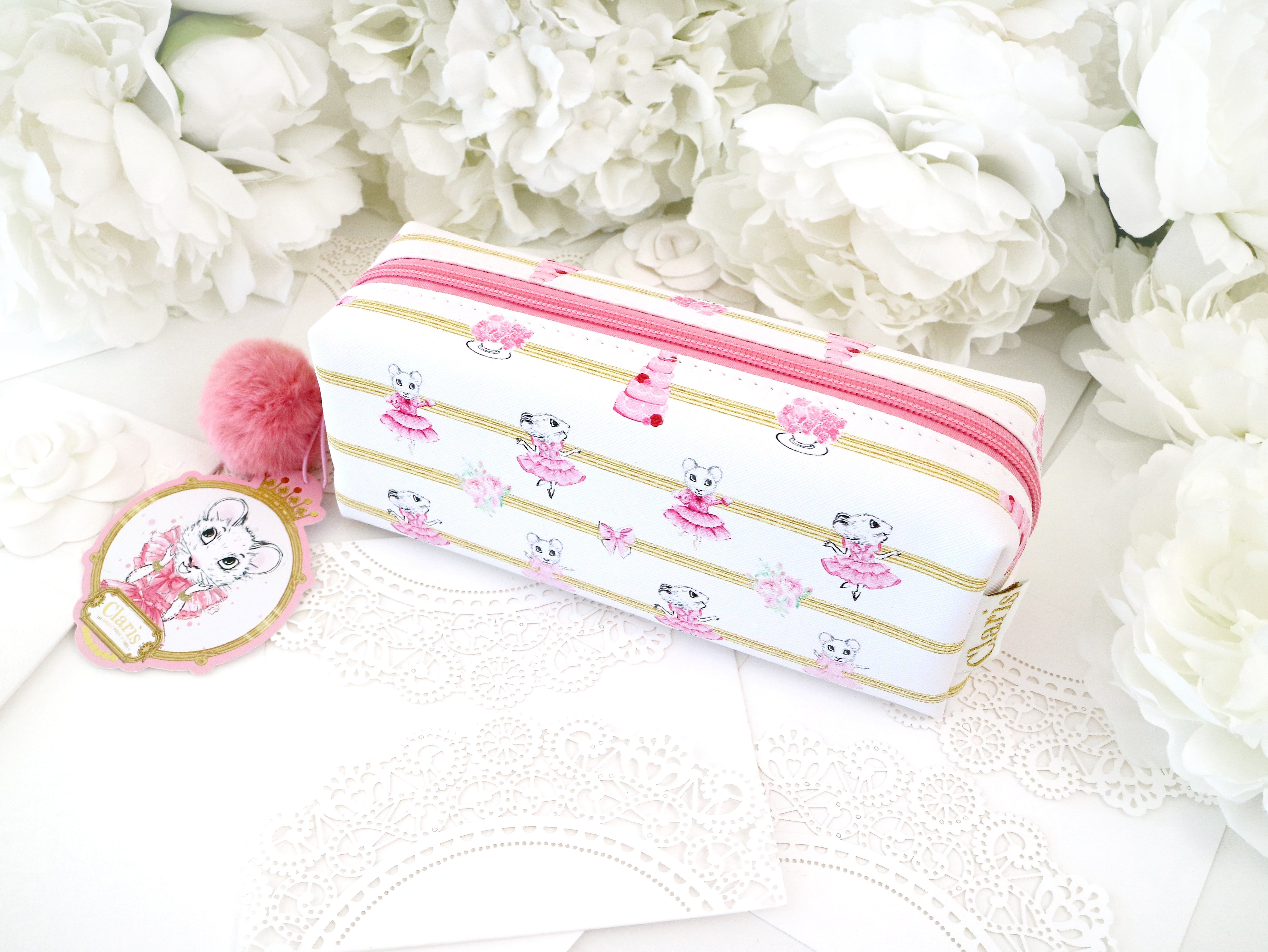 Claris The Mouse - Magnificent Mess Pencil Case-Accessories-SKU: Clar2131 - Bunnies By The Bay