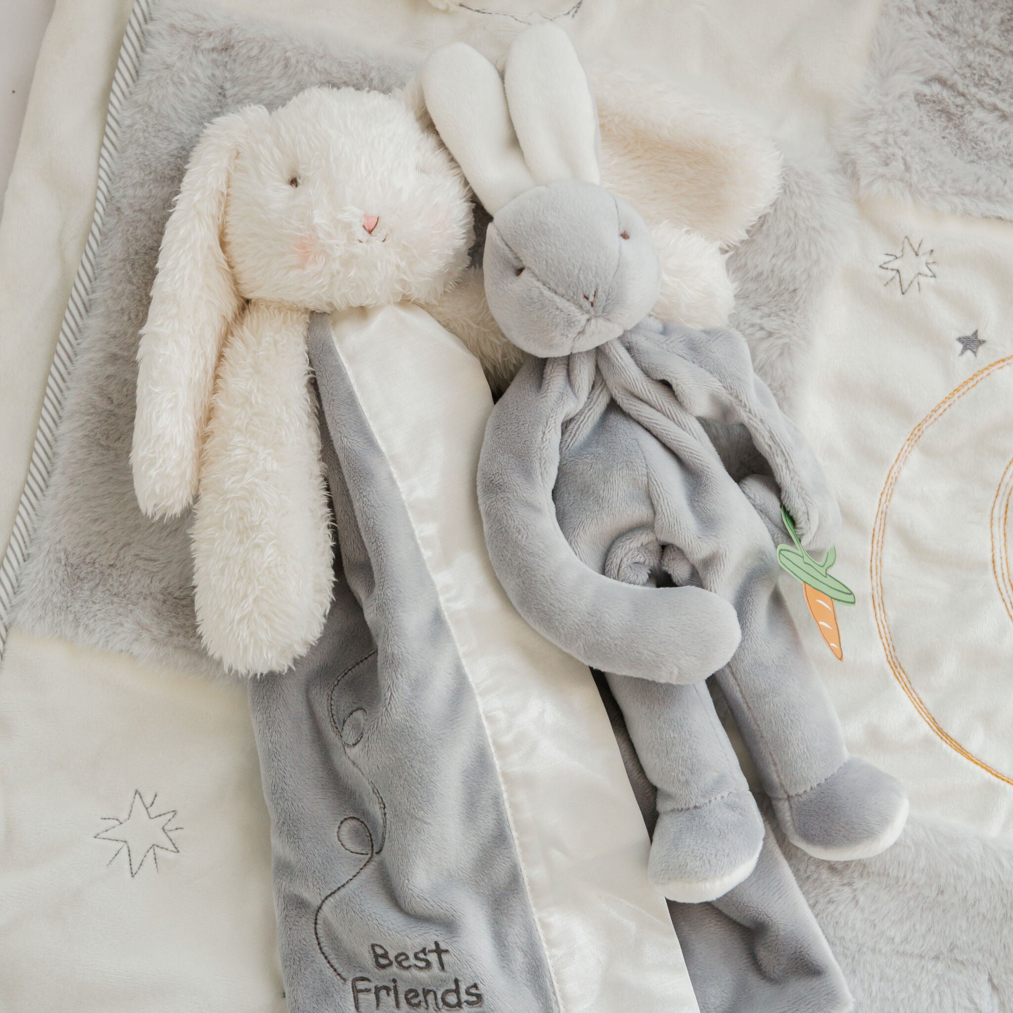 100105: Bloom Bunny Buddy Blanket