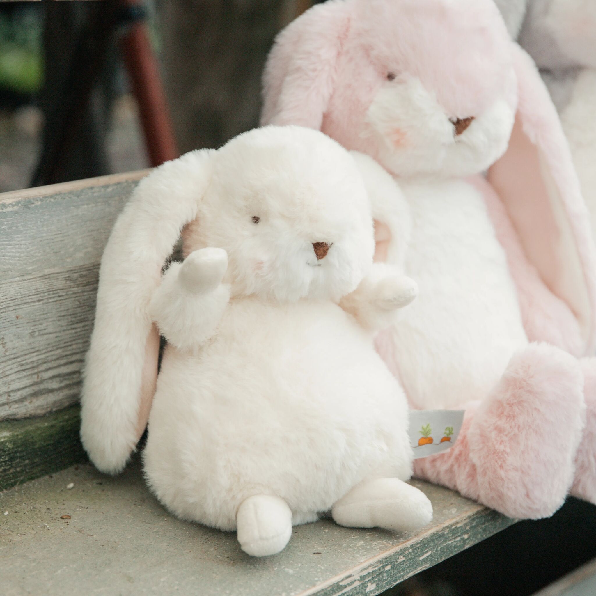 100420: Tiny Nibble 8" Bunny Cream