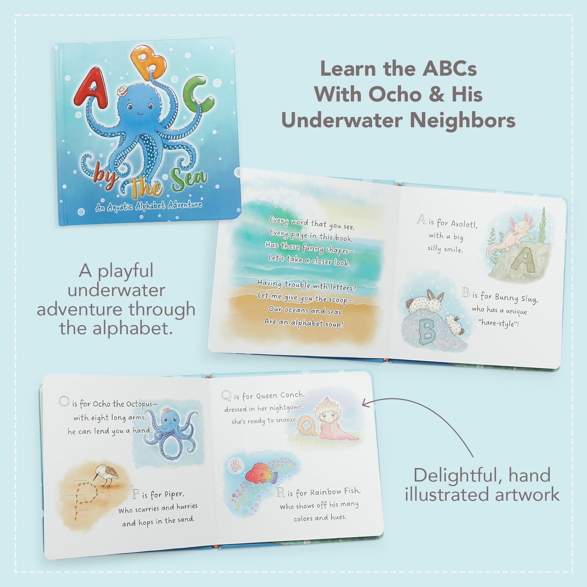 190624: ABC By The Sea Board Book