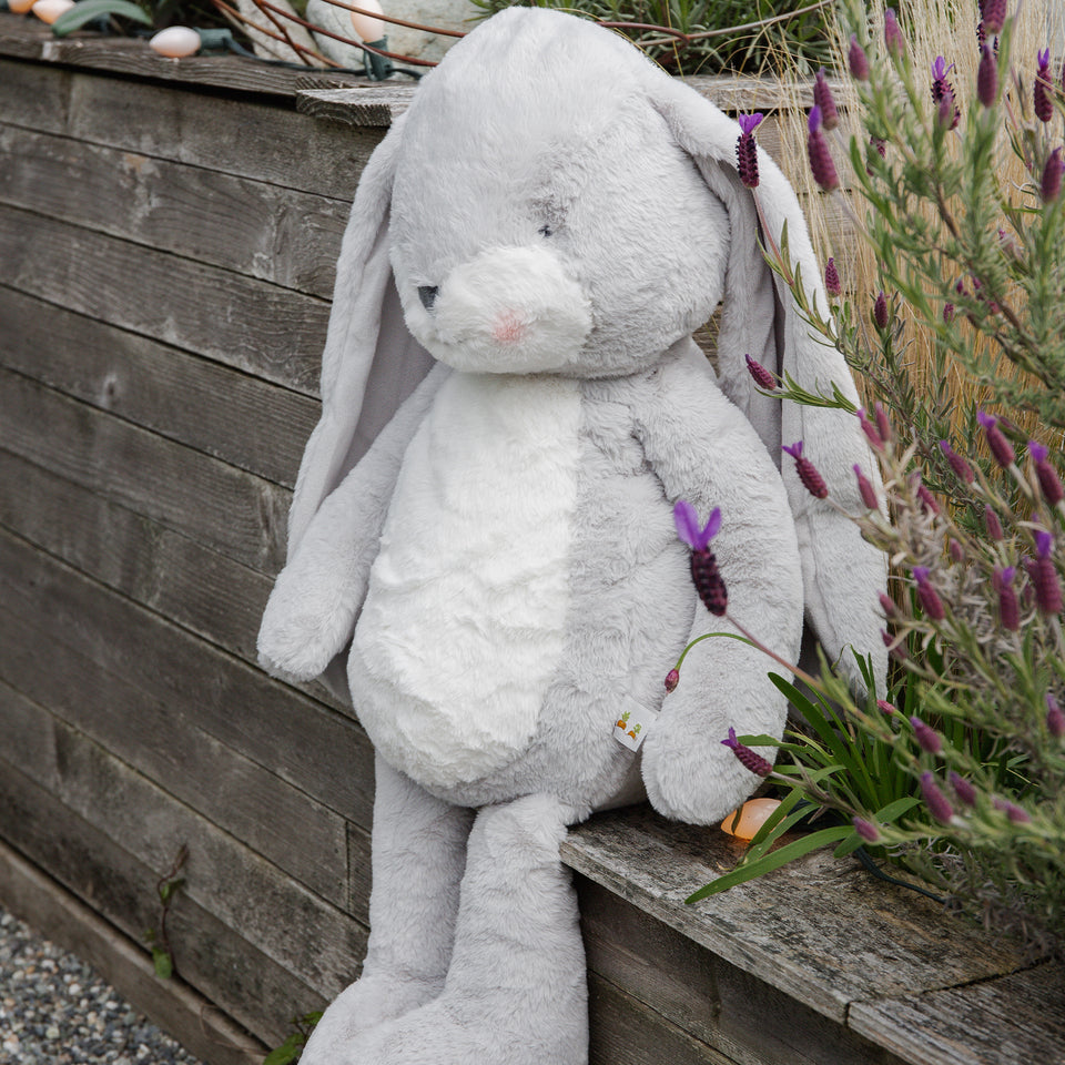 190354: Bigger Nibble 26" Bunny Gray