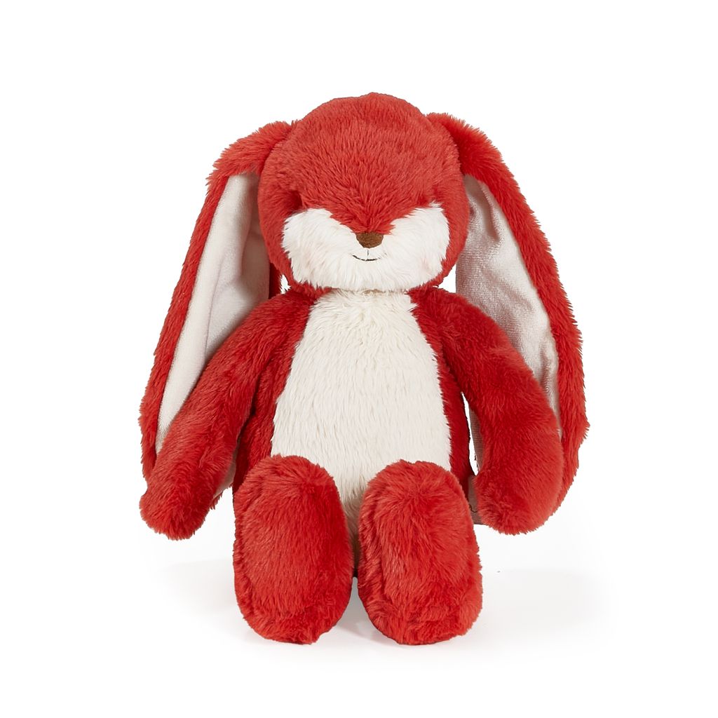 🥕NEW!!! 190434: Little Floppy Nibble 12" Bunny Cranberry