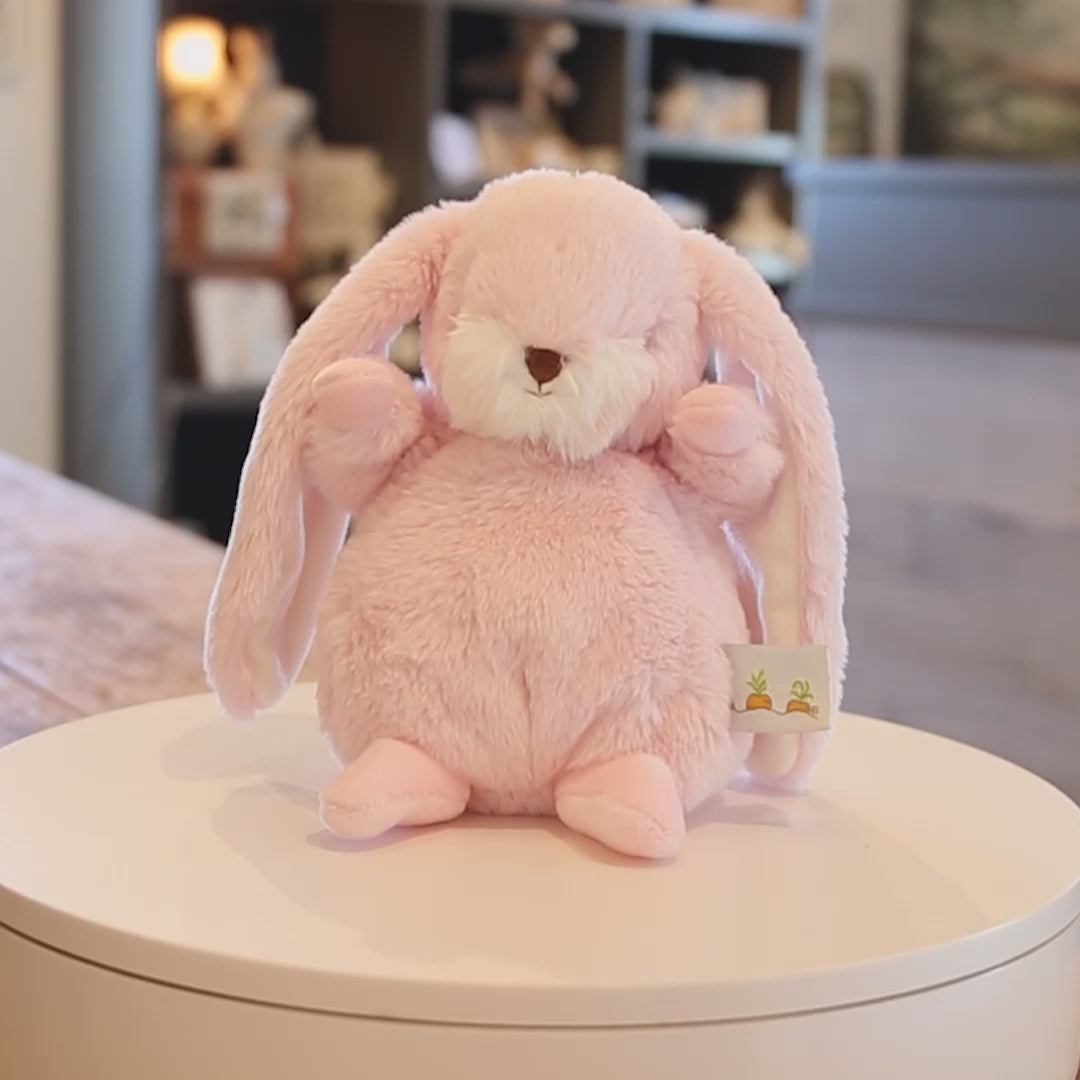Tiny Nibble 8 inch Bunny - Pink | Wholesale Stuffed Animals